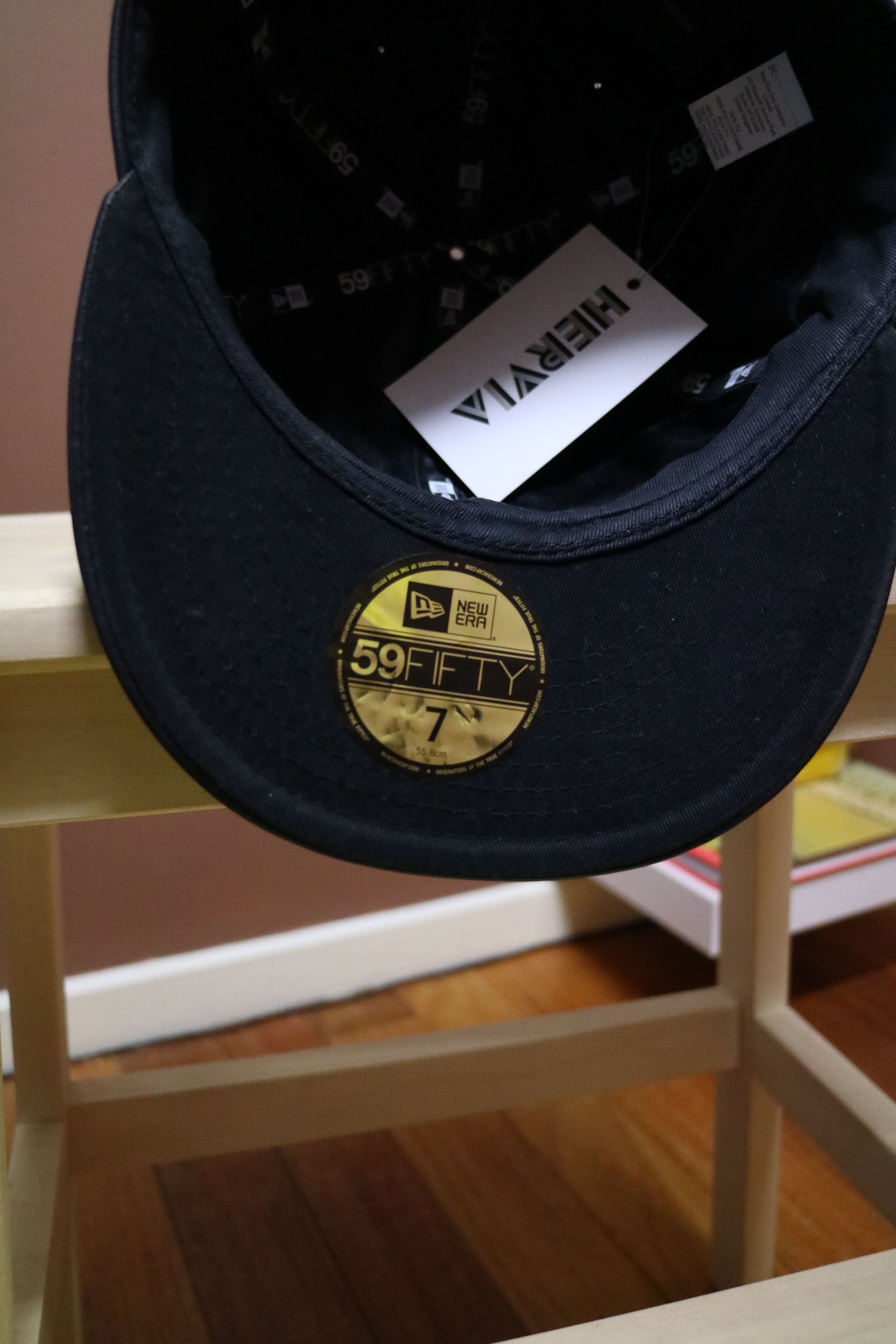 KTZ × New Era New Era Edition Embroidery Leather Fitted Cap Size ONE SIZE - 7 Thumbnail
