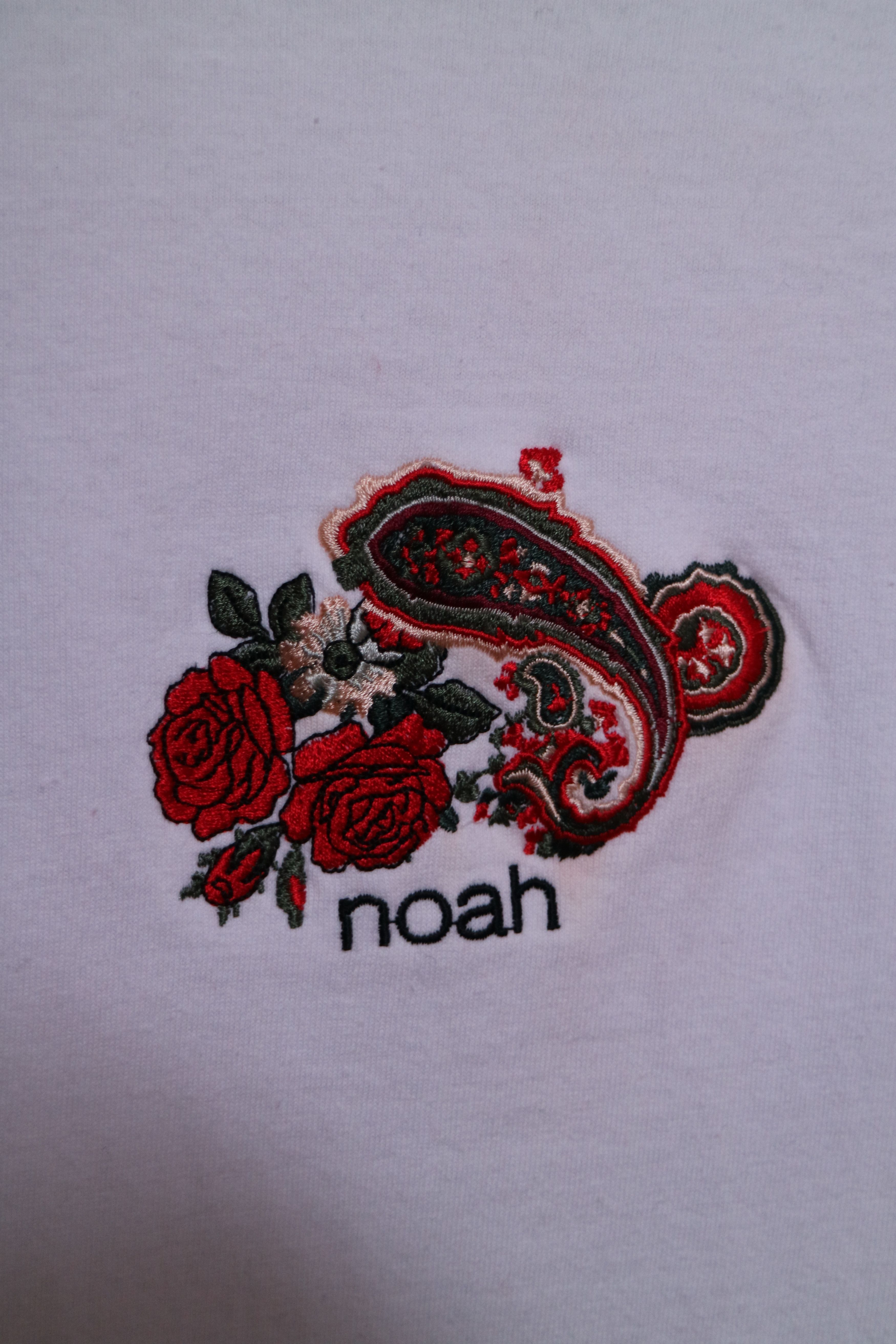 Noah Flower Embroidery Tee Size US S / EU 44-46 / 1 - 2 Thumbnail