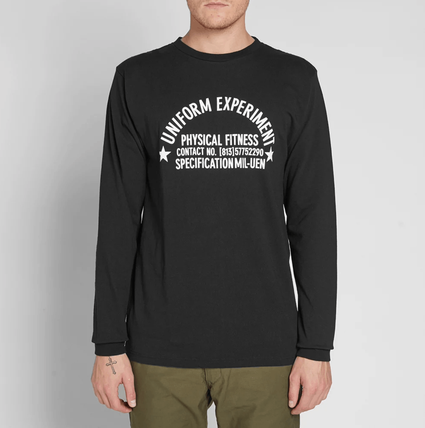 Fragment Design × uniform experiment UNIFORM EXPERIMENT P.E. Long Sleeve Shirt Size US M / EU 48-50 / 2 - 2 Thumbnail