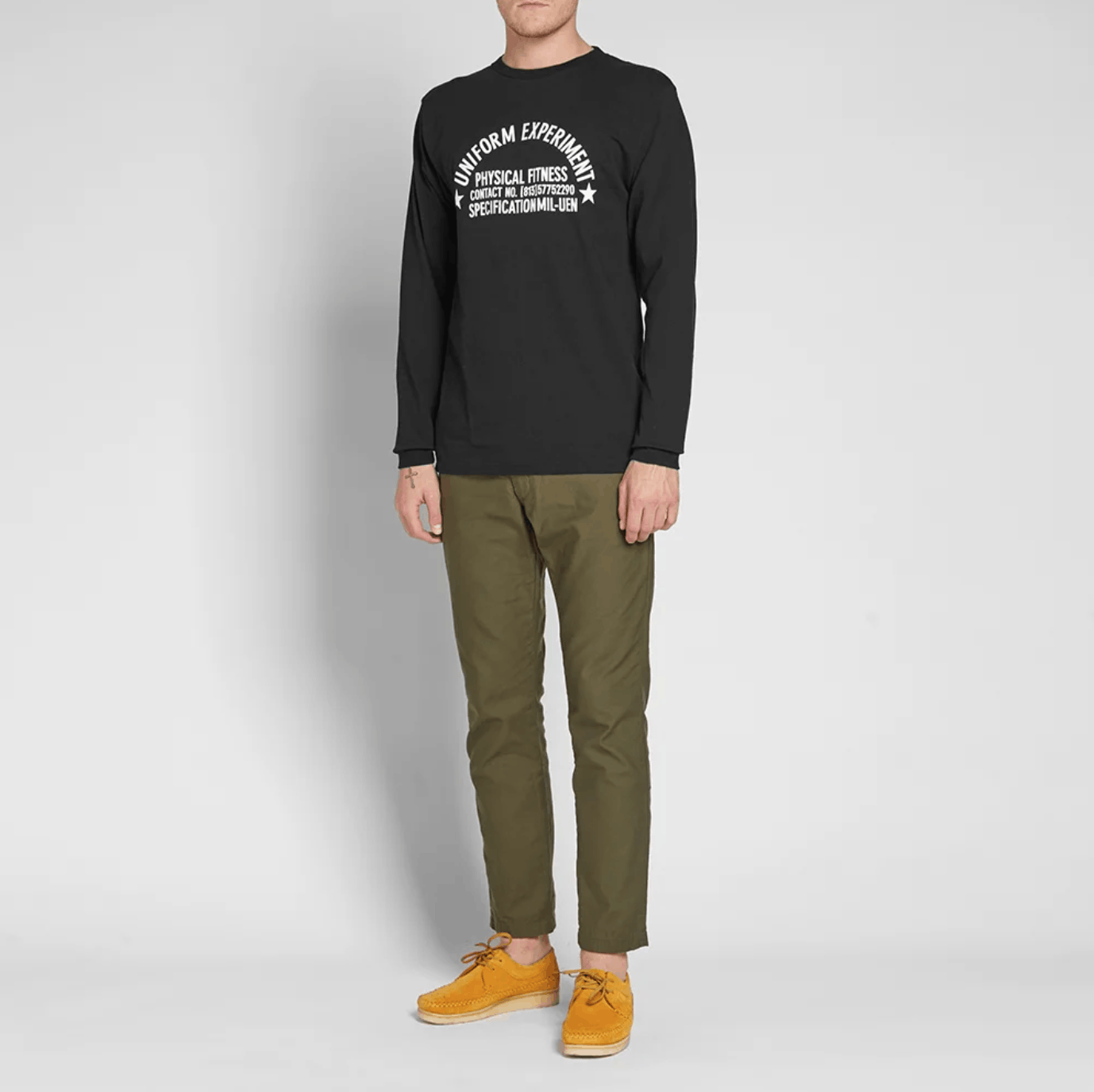 Fragment Design × uniform experiment UNIFORM EXPERIMENT P.E. Long Sleeve Shirt Size US M / EU 48-50 / 2 - 5 Thumbnail