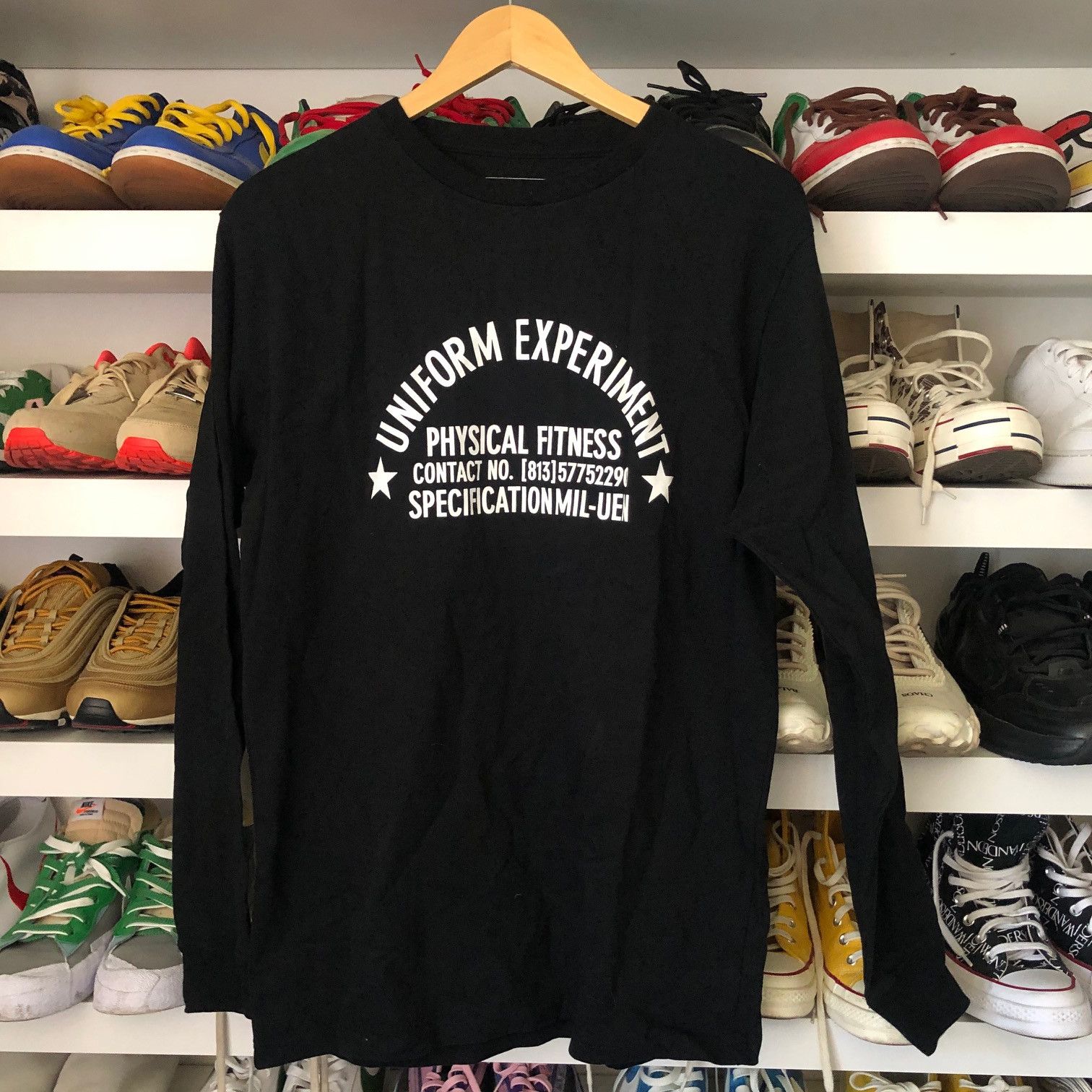 Fragment Design × uniform experiment UNIFORM EXPERIMENT P.E. Long Sleeve Shirt Size US M / EU 48-50 / 2 - 1 Thumbnail
