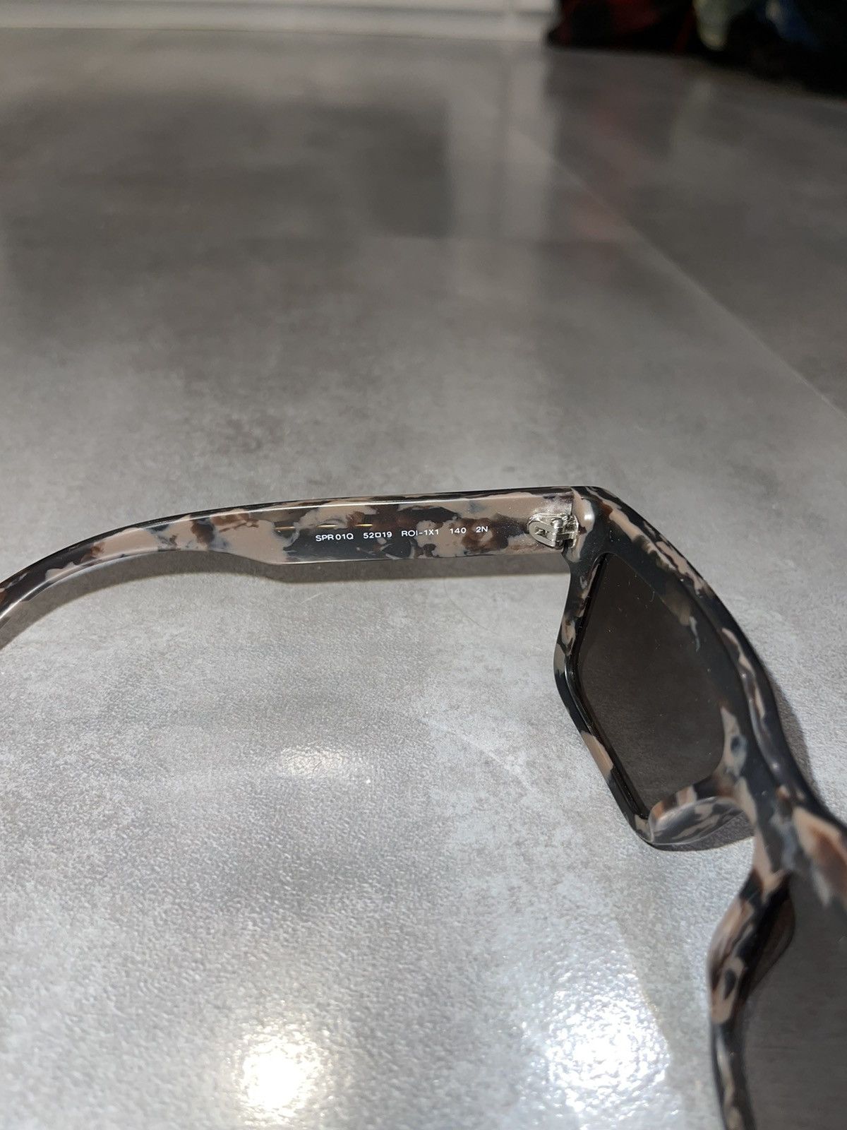 Prada Prada SPR01Q ROI-1X1 Camo Sunglasses Size ONE SIZE - 12 Thumbnail