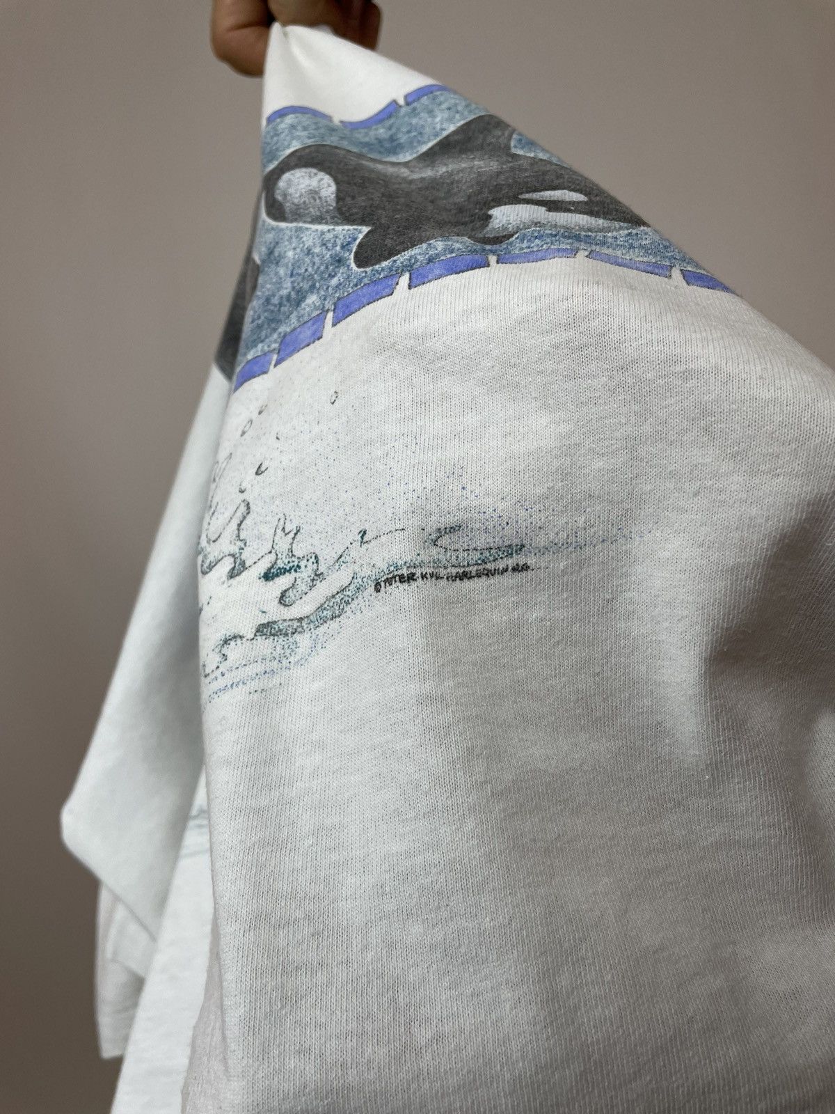 Vintage PREMIUM SCREEN STARS VTG Tee PETER KULL HARLEQUIN NG 1989 Size US XL / EU 56 / 4 - 10 Thumbnail