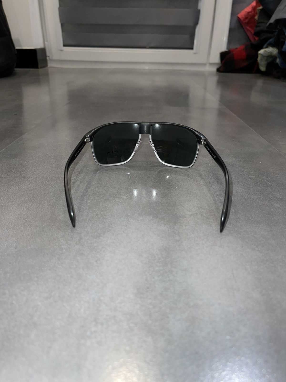 Prada Prada SPR21P 1BO-3O1 Black Aviator Sunglasses Size ONE SIZE - 7 Thumbnail