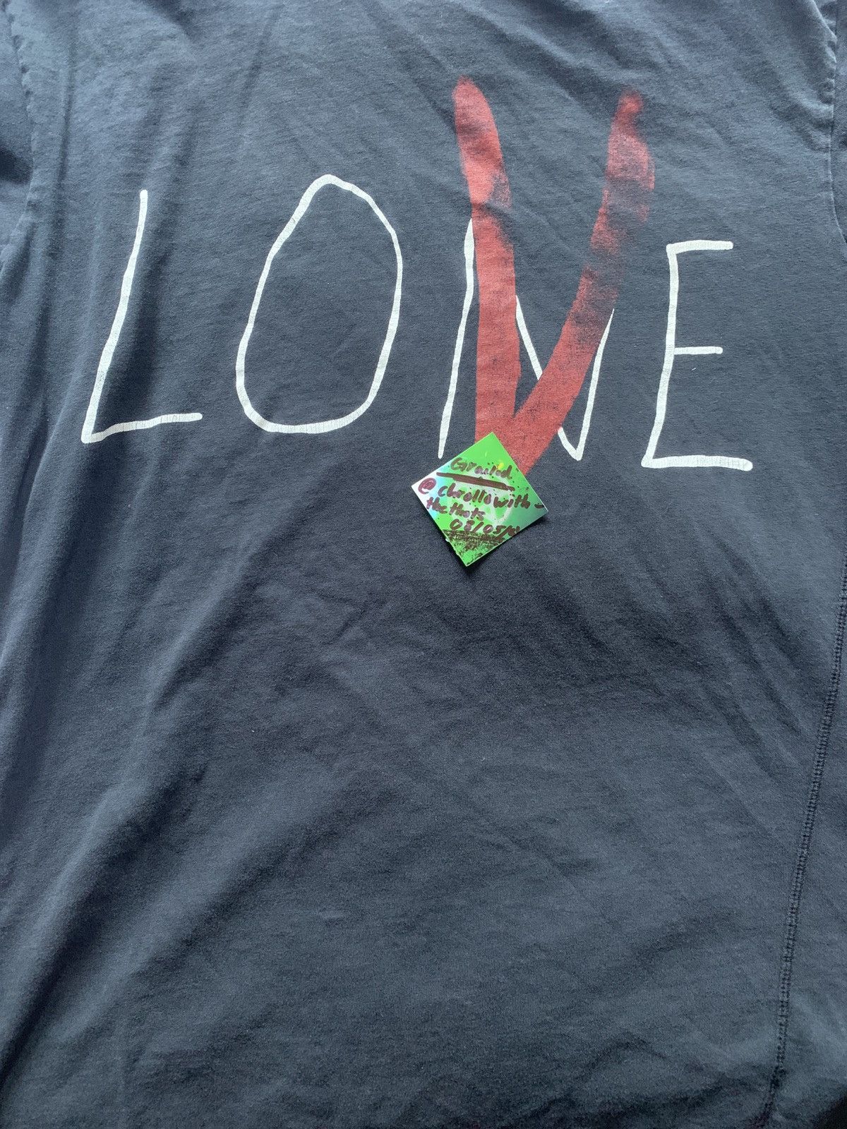Vlone Vlone Lover Tee Size US L / EU 52-54 / 3 - 7 Thumbnail