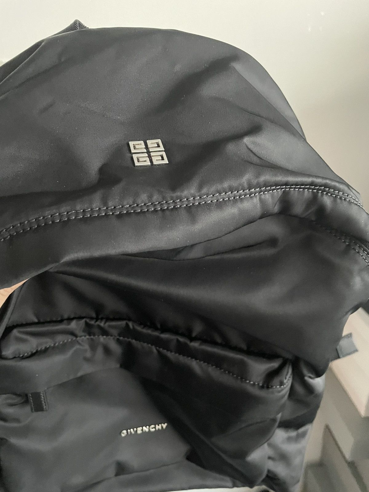 Givenchy Rare Limited Super Runway Classic Logo Everyday Backpack Size ONE SIZE - 18 Thumbnail