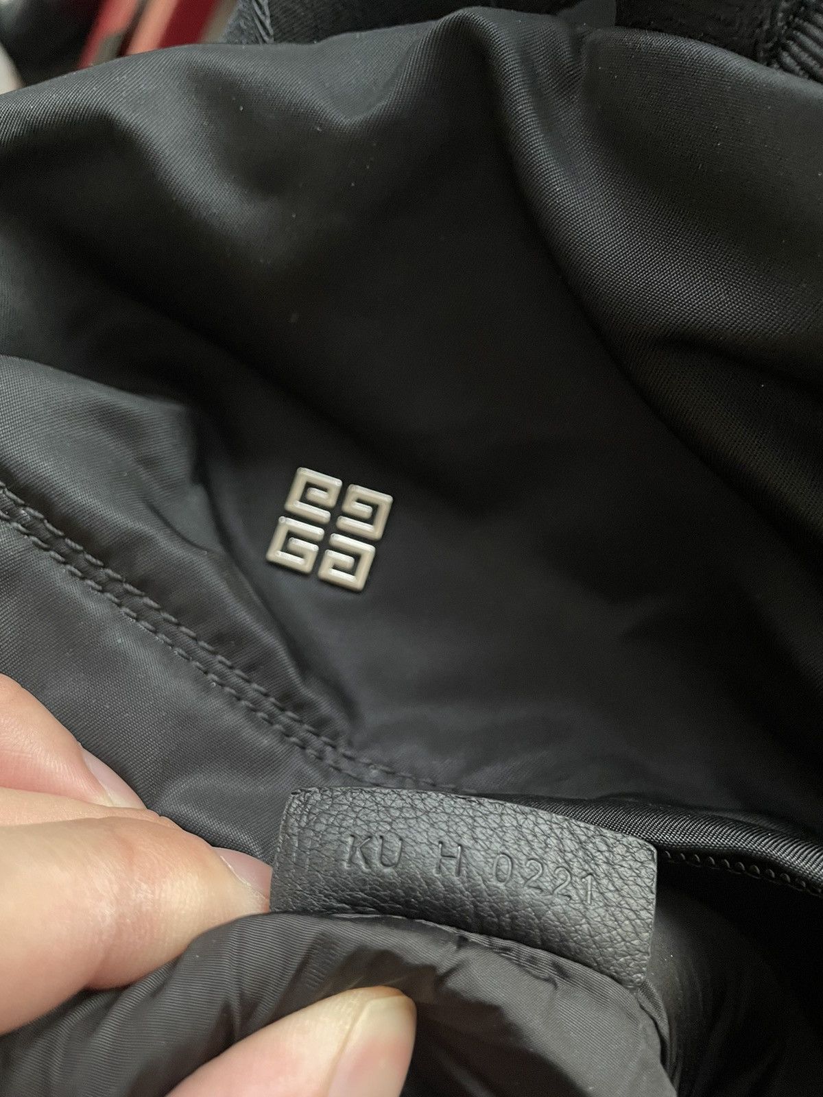 Givenchy Rare Limited Super Runway Classic Logo Everyday Backpack Size ONE SIZE - 8 Thumbnail