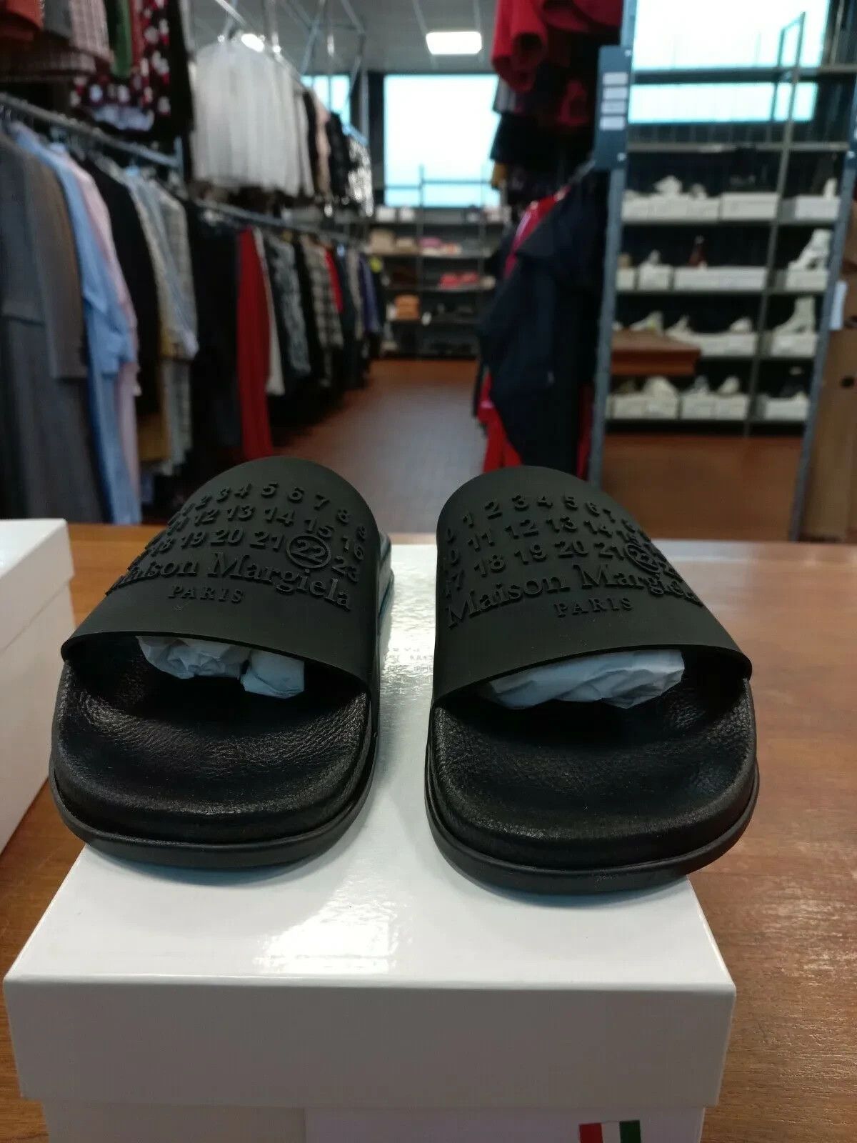 Maison Margiela Slipper S57WX0024 in Nero Size US 8 / EU 41 - 4 Thumbnail