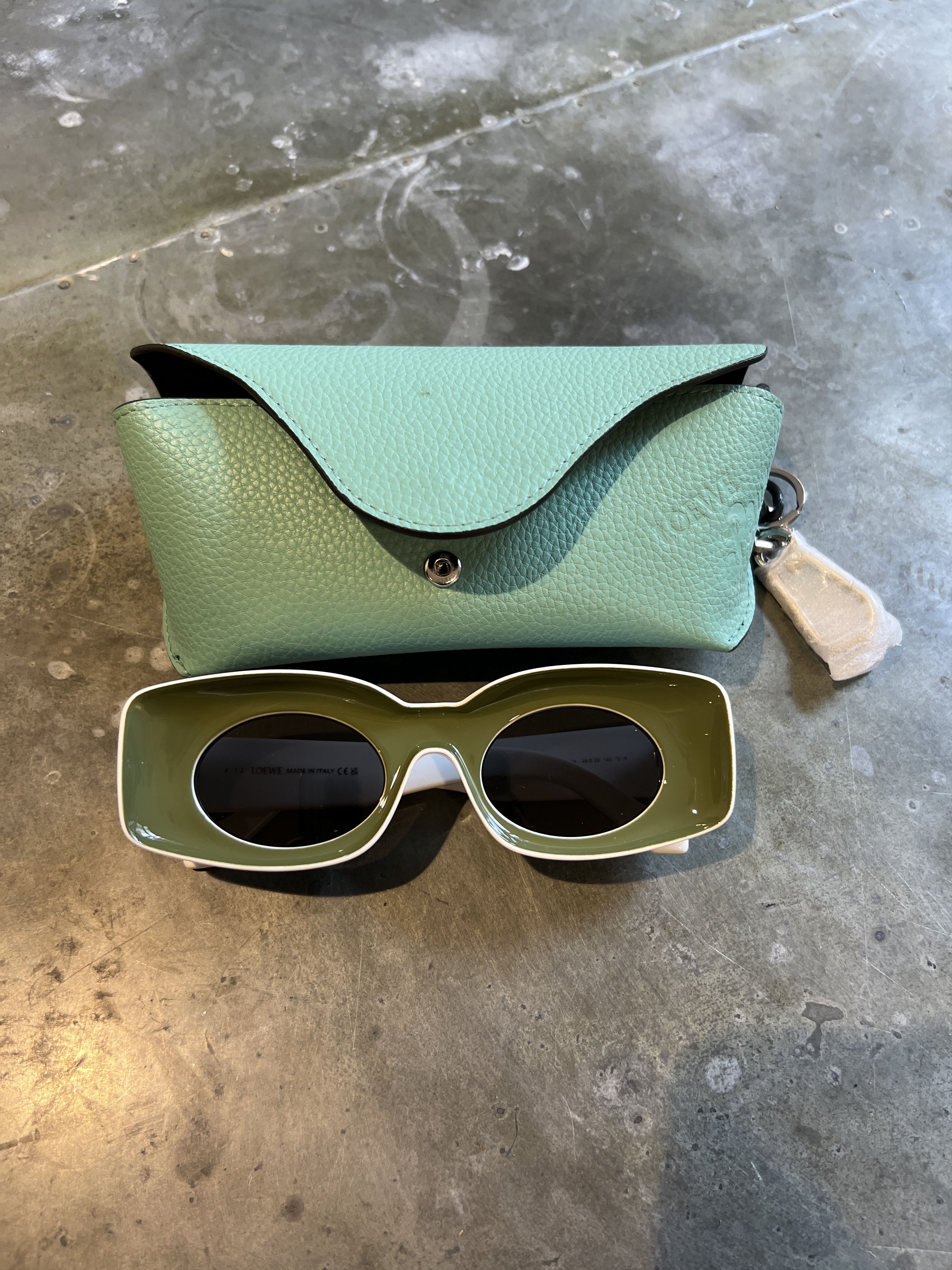 image of Loewe Paula's Ibiza Original Sunglasses Green, Men's