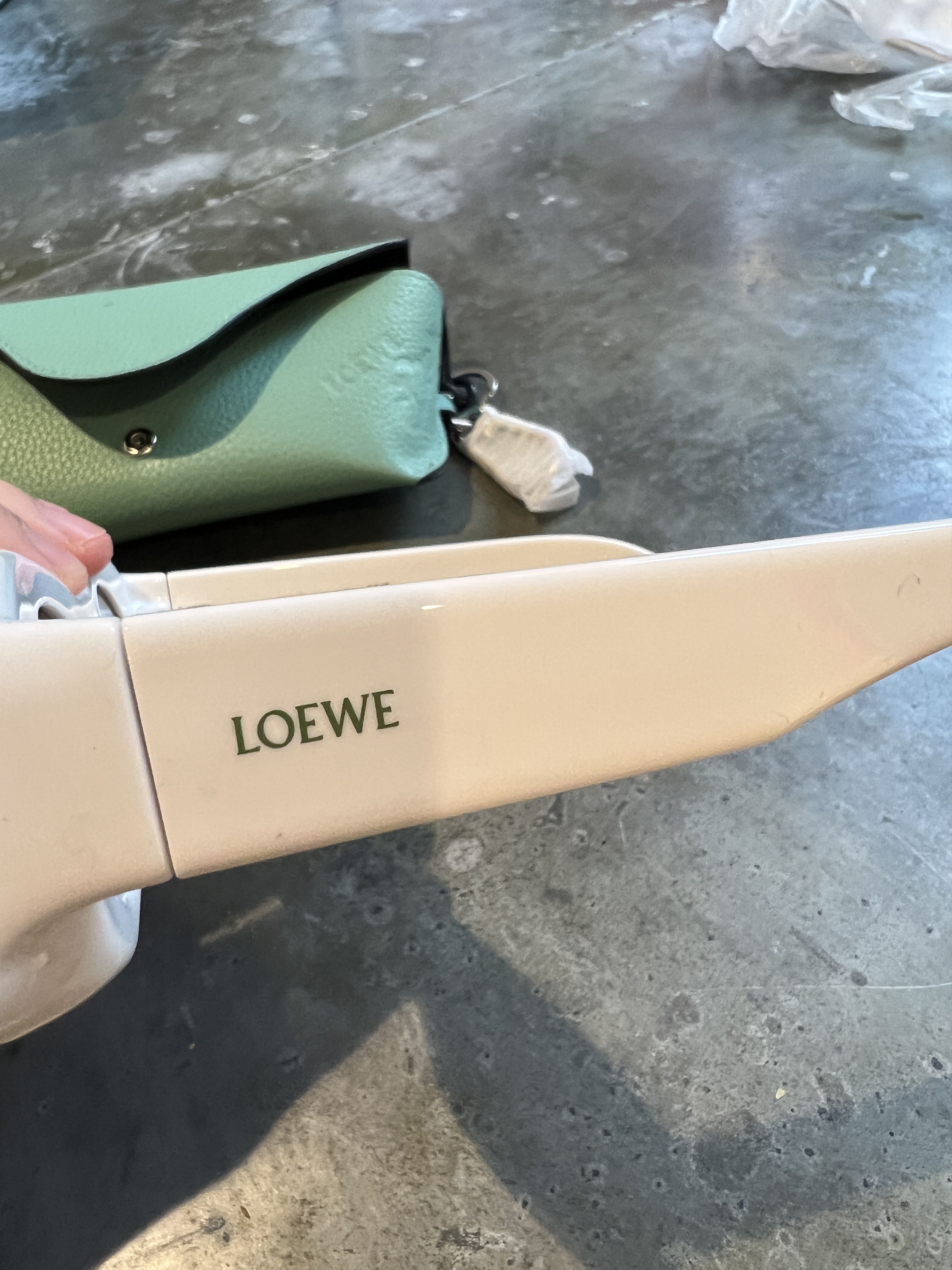 Loewe BNWT Loewe Paula's Ibiza Original Sunglasses Green Size ONE SIZE - 3 Thumbnail