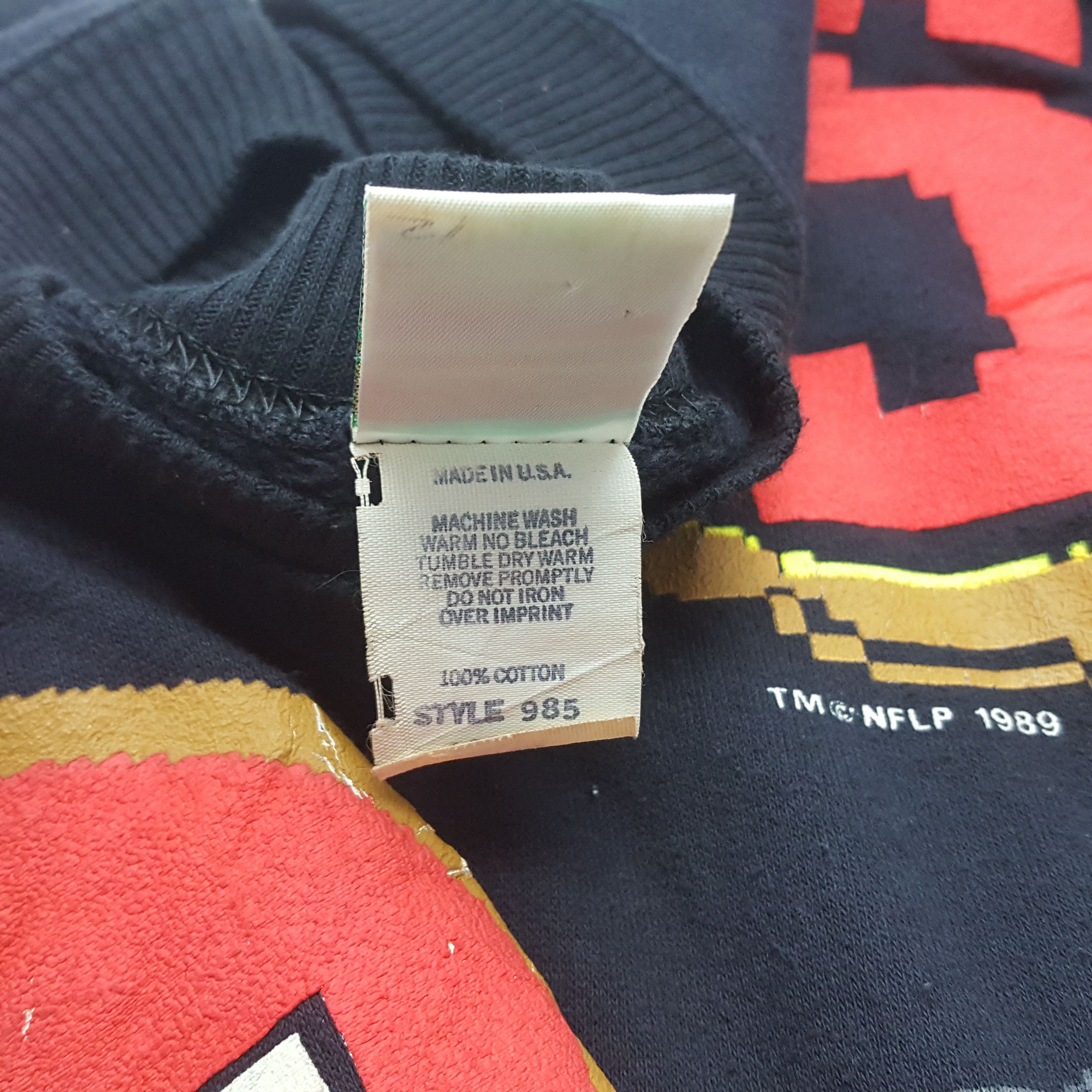 NFL × Vintage Vintage 80's San Francisco 49ers NFL Over Print Sweatshirt Size US L / EU 52-54 / 3 - 7 Thumbnail