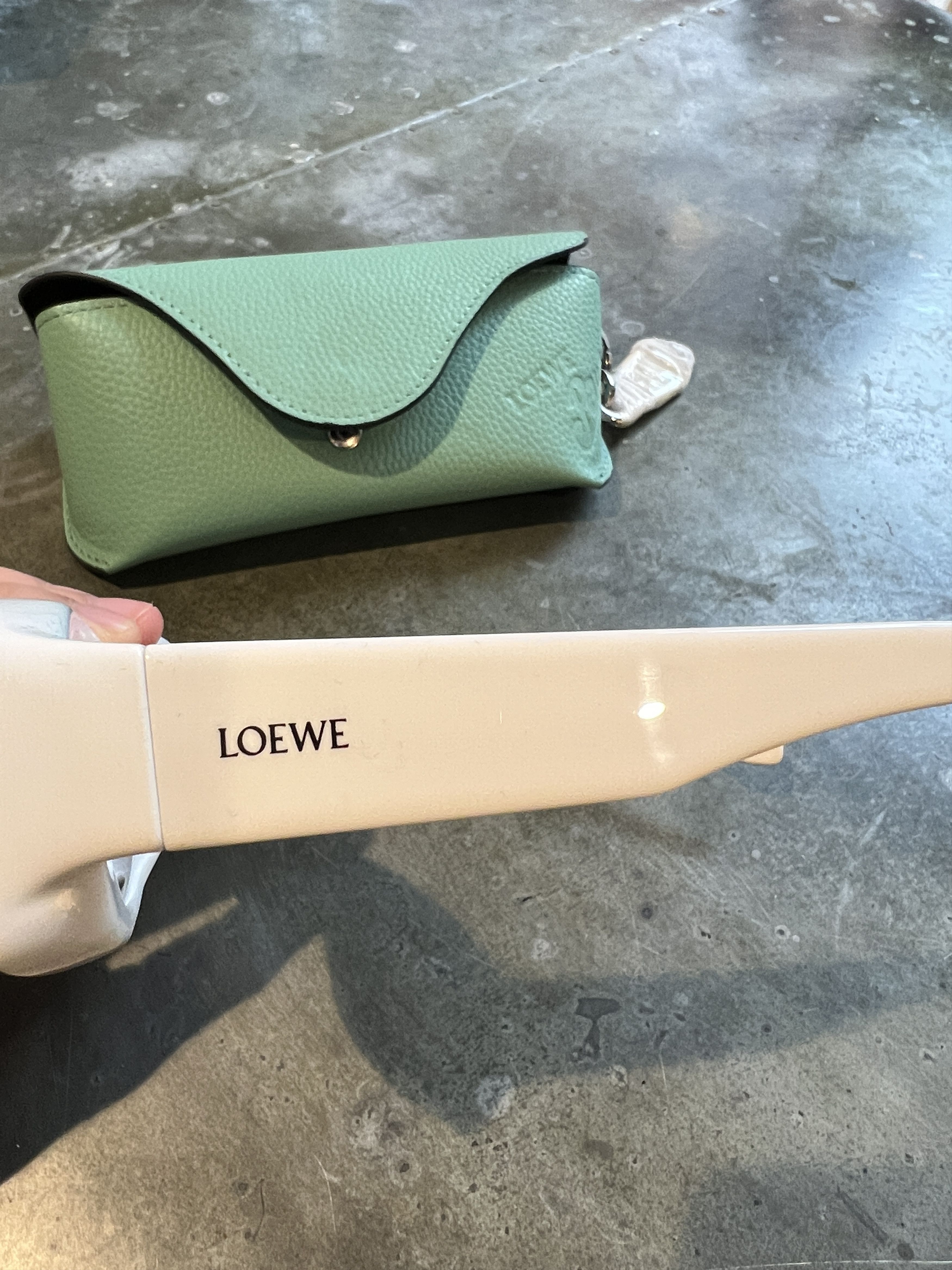 Loewe BNWT Loewe Paula's Ibiza Original Sunglasses White Size ONE SIZE - 2 Thumbnail