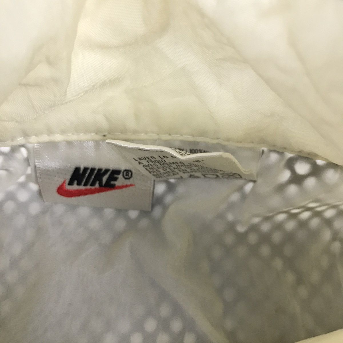 Nike × Vintage Vintage Nike Big Logo Half Zipper Jacket Size US M / EU 48-50 / 2 - 7 Thumbnail