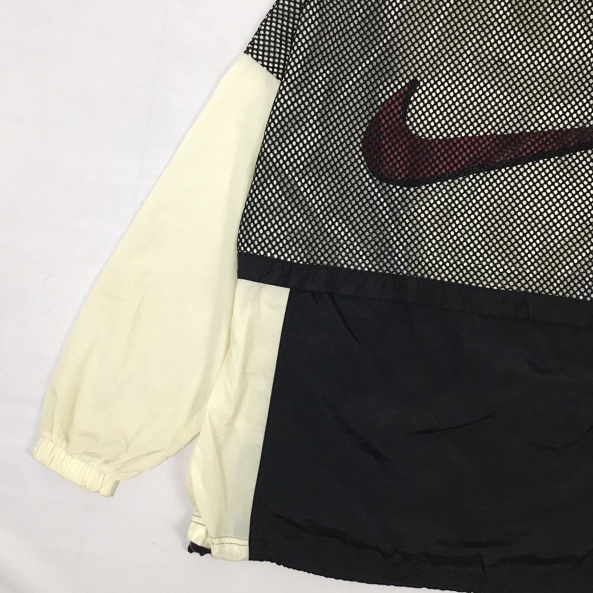 Nike × Vintage Vintage Nike Big Logo Half Zipper Jacket Size US M / EU 48-50 / 2 - 2 Thumbnail