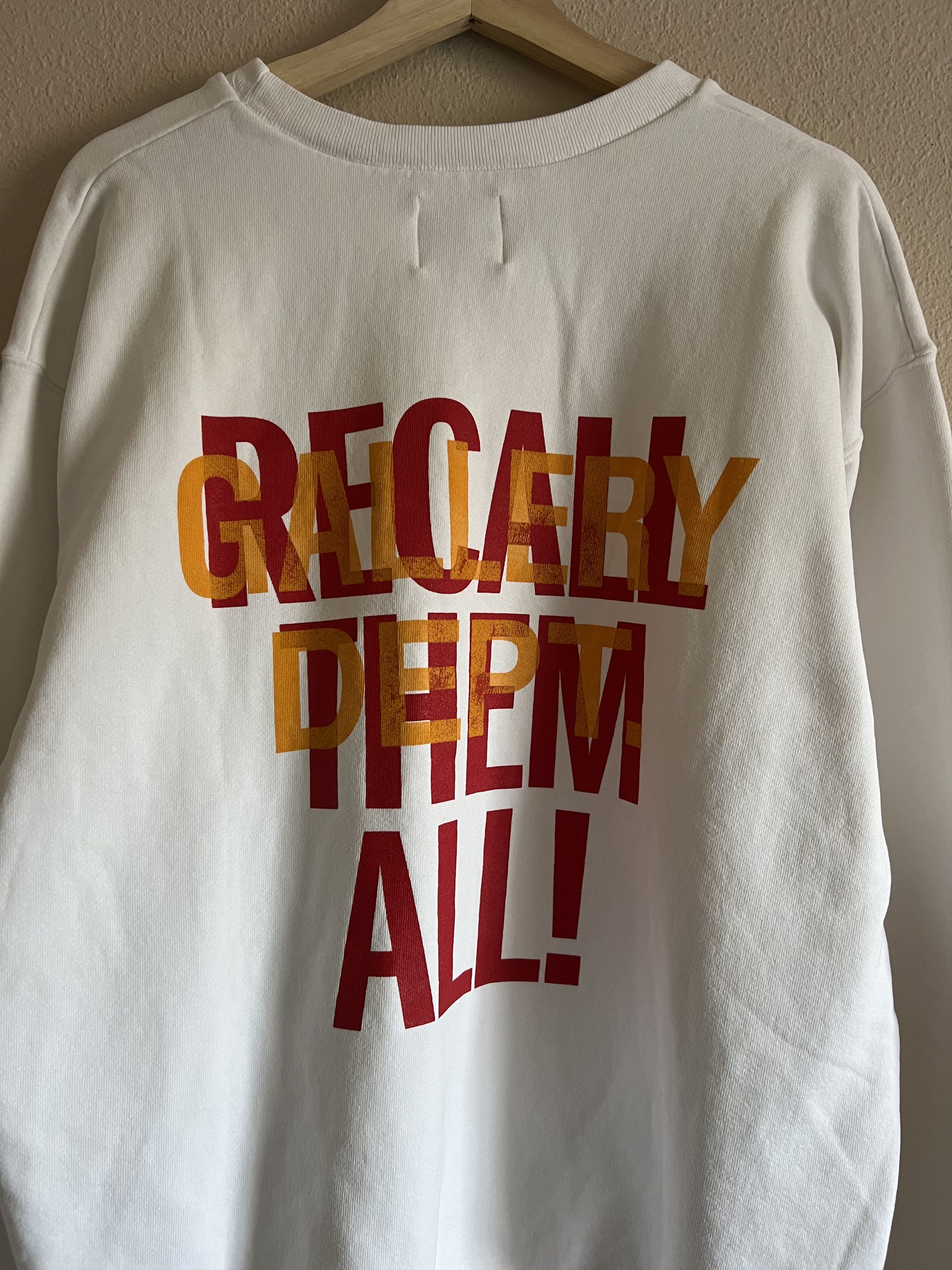 Gallery Dept. Gallery Dept. G Ball Crewneck Sweatshirt in White Size US L / EU 52-54 / 3 - 8 Thumbnail