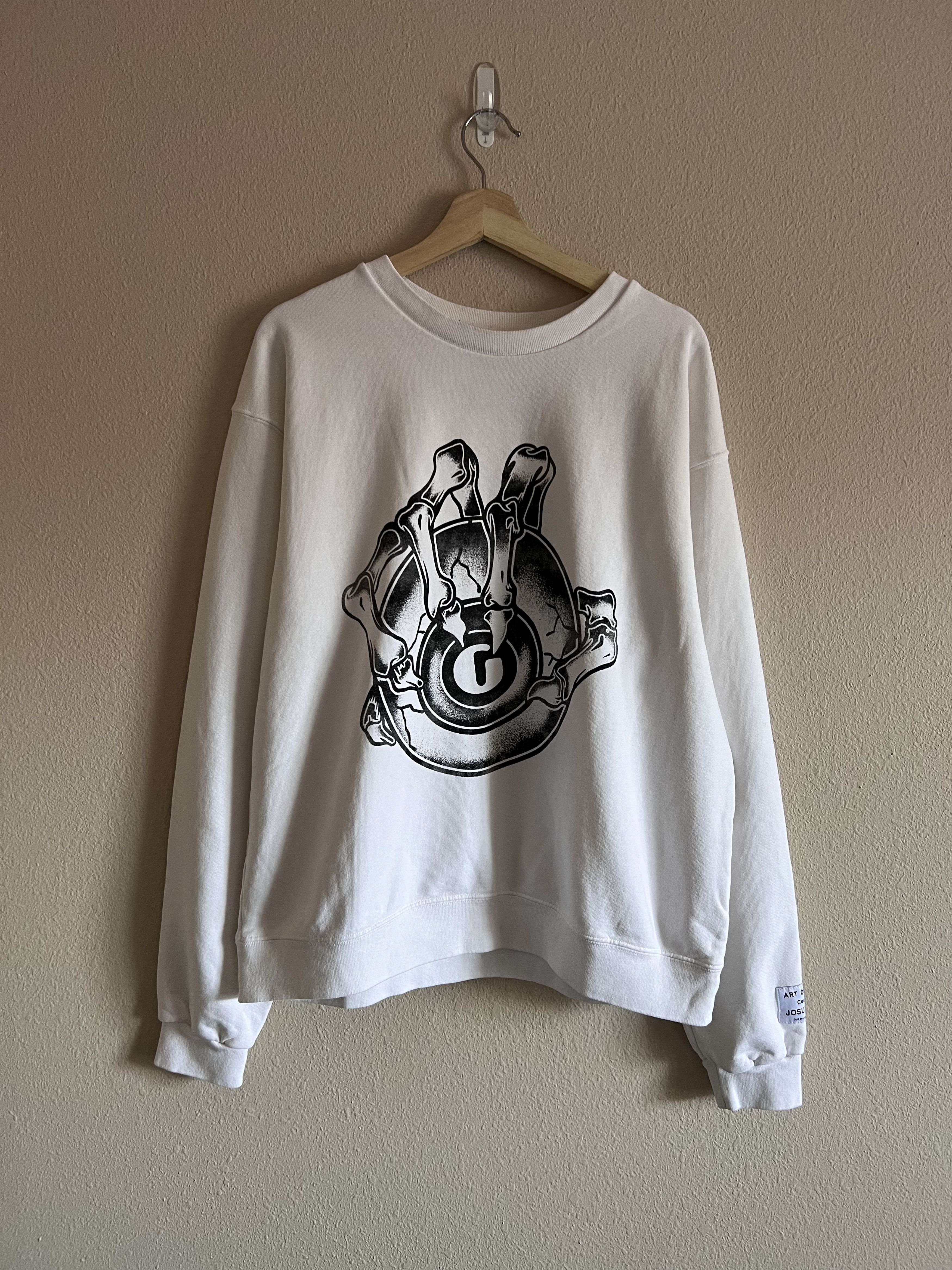 Gallery Dept. Gallery Dept. G Ball Crewneck Sweatshirt in White Size US L / EU 52-54 / 3 - 1 Thumbnail