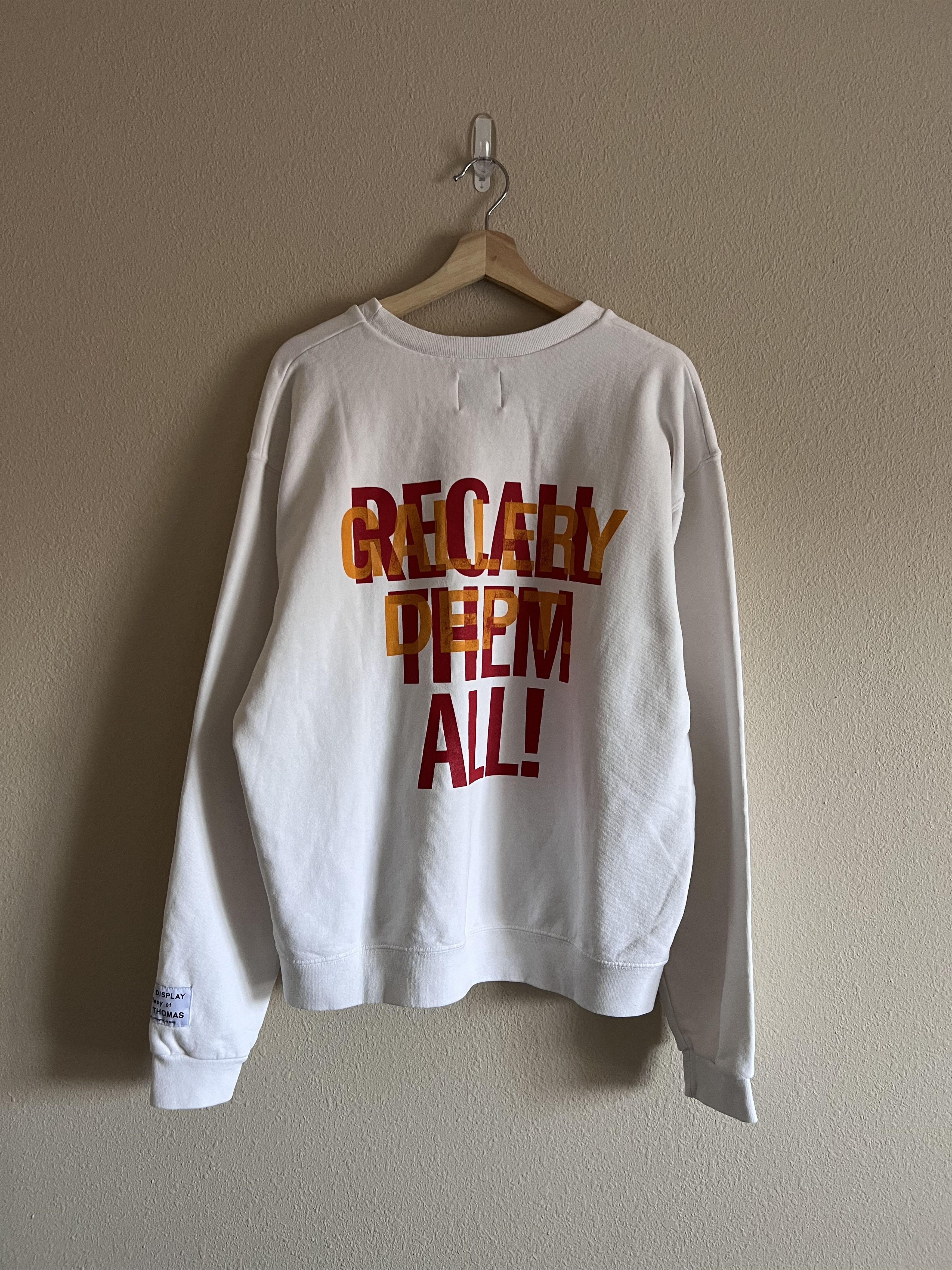 Gallery Dept. Gallery Dept. G Ball Crewneck Sweatshirt in White Size US L / EU 52-54 / 3 - 6 Thumbnail
