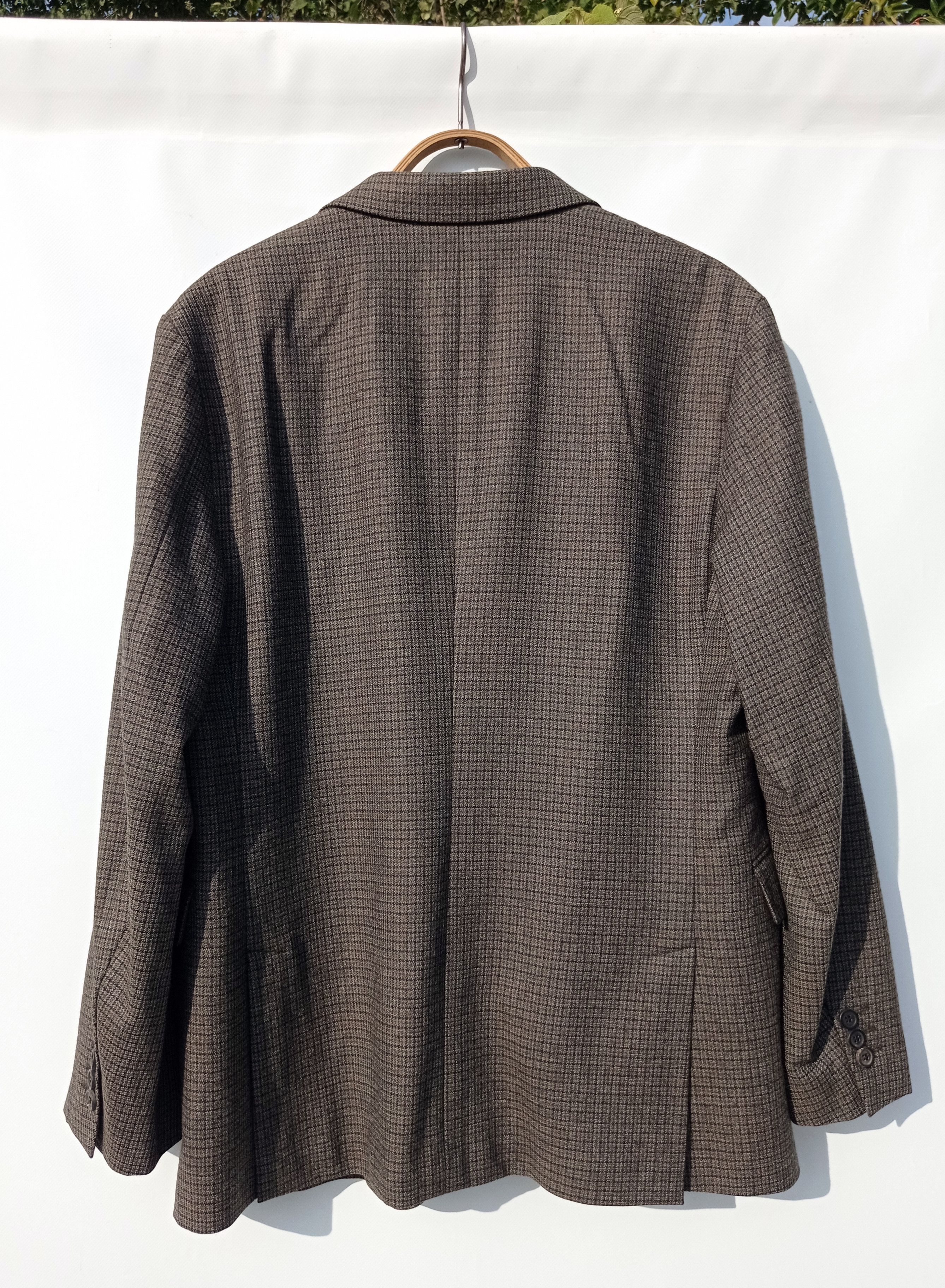 Prada Prada AW 2012 Wool Blazer Jacket Coat Checkered Size 54R - 10 Thumbnail