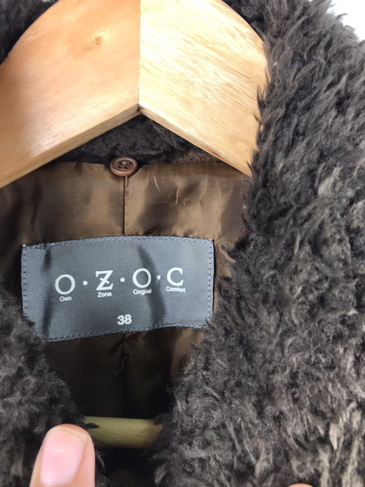 Japanese Brand × Vintage O.Z.O.C Cashmere Wool Trench Shearling Jacket Size US S / EU 44-46 / 1 - 3 Thumbnail