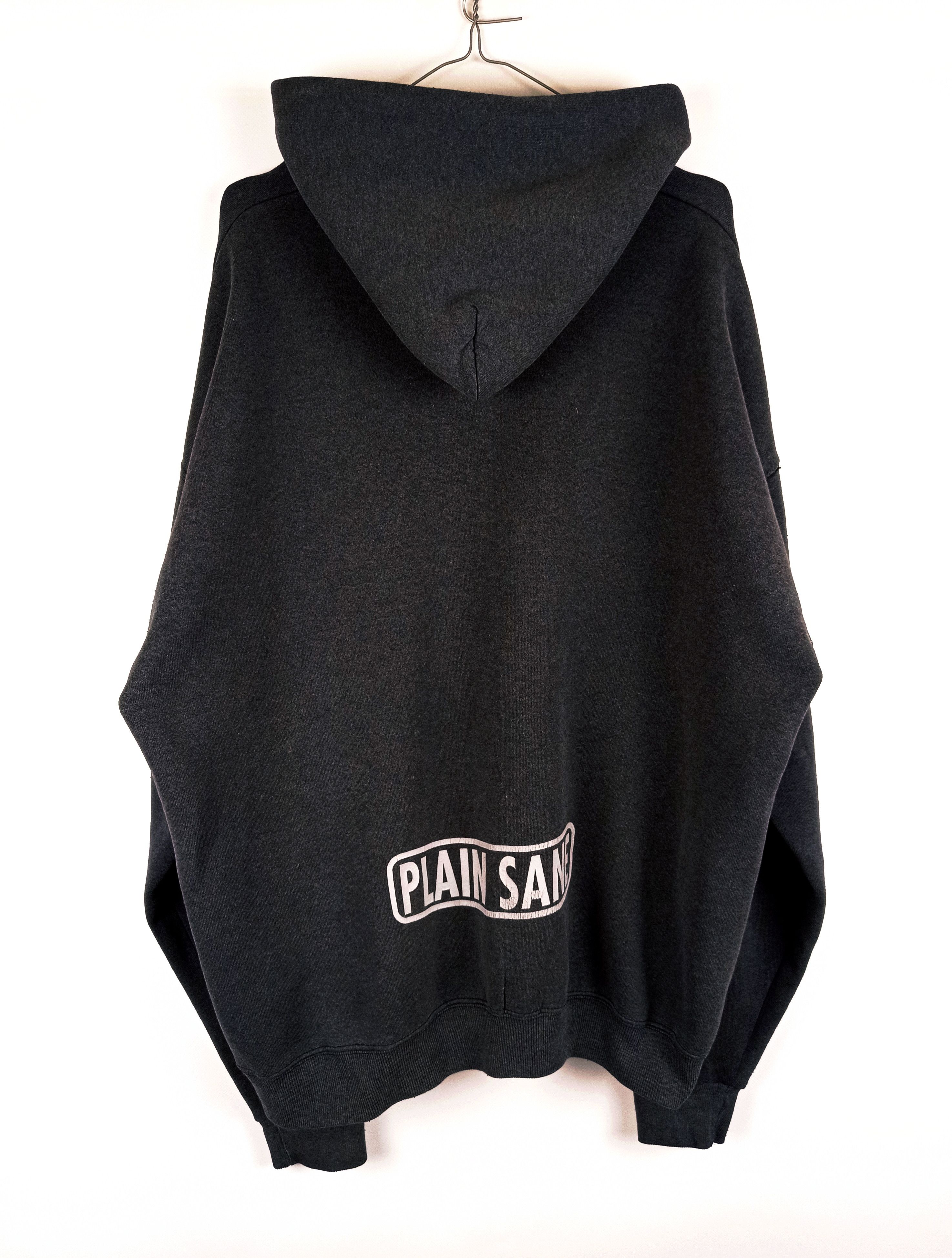 Shorty's Skateboards 90s VIntage Plain Sane Never Die Skateboard USA Hoodie Size US XL / EU 56 / 4 - 3 Thumbnail