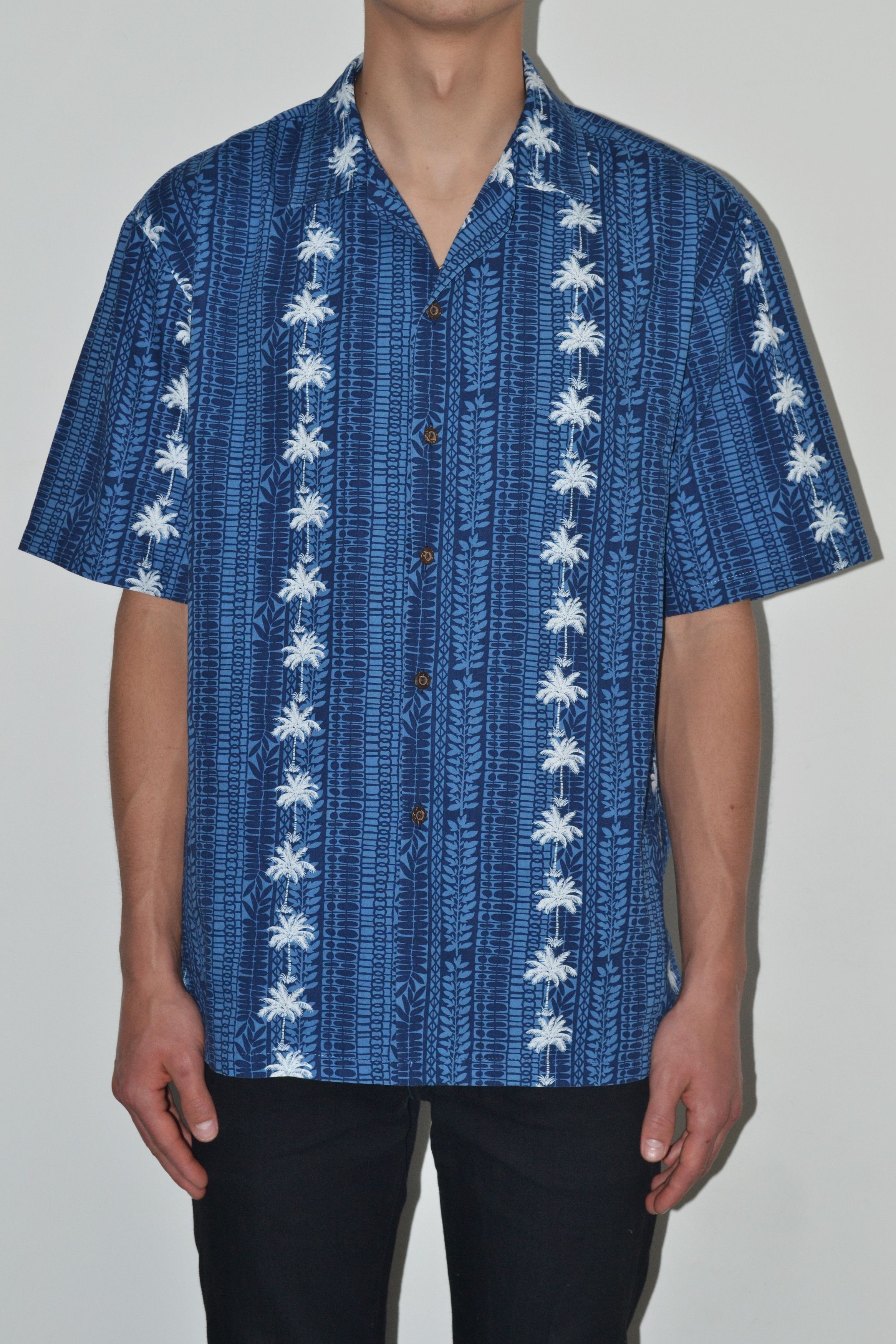 Vintage Vintage 90s Pacific Legend Palm Hawaiian Short Sleeve Shirt Size US L / EU 52-54 / 3 - 2 Thumbnail