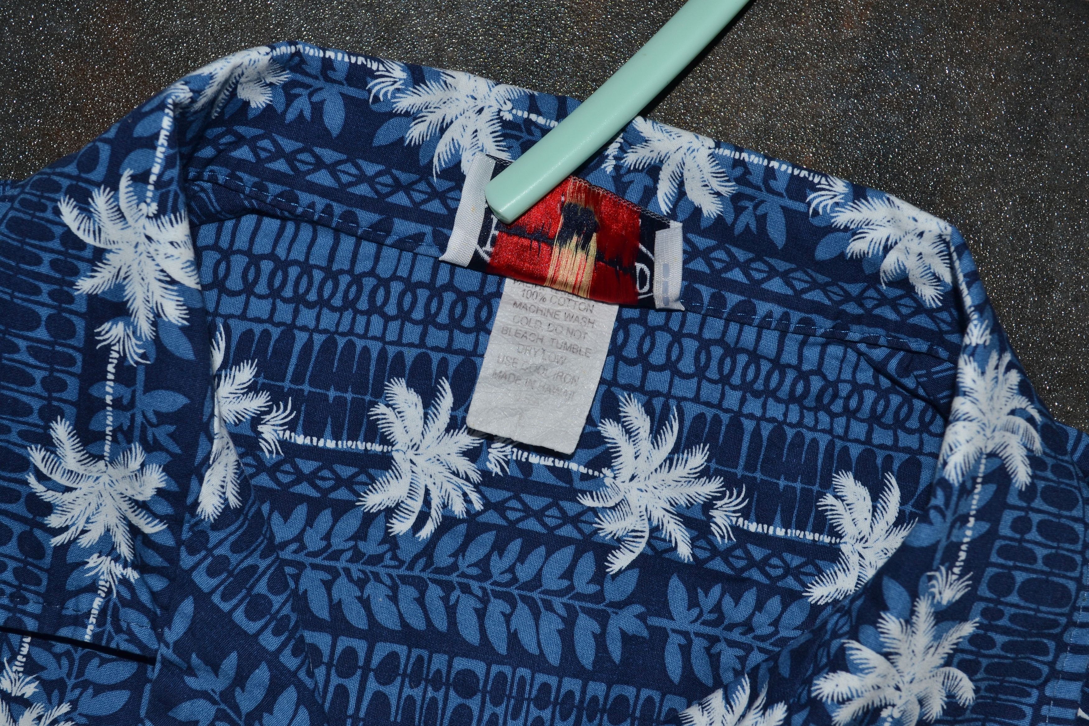 Vintage Vintage 90s Pacific Legend Palm Hawaiian Short Sleeve Shirt Size US L / EU 52-54 / 3 - 5 Thumbnail