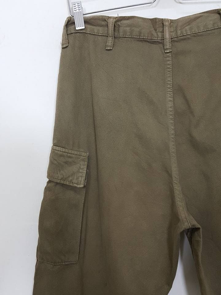 45rpm 45rpm Studio Denim Cargo Army Green Fly Button Pant Size US 30 / EU 46 - 12 Thumbnail