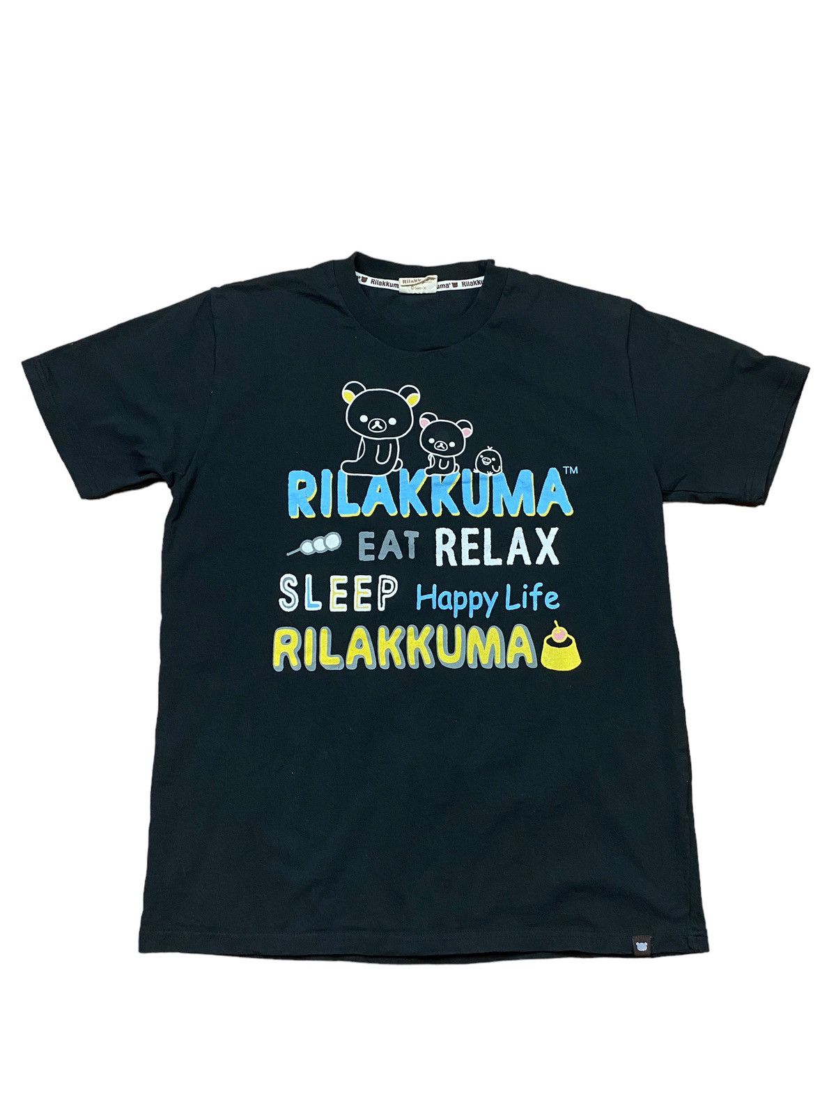 Anime Vintage Rilakkuma Anime San-X Graphic T shirt Size US M / EU 48-50 / 2 - 1 Thumbnail