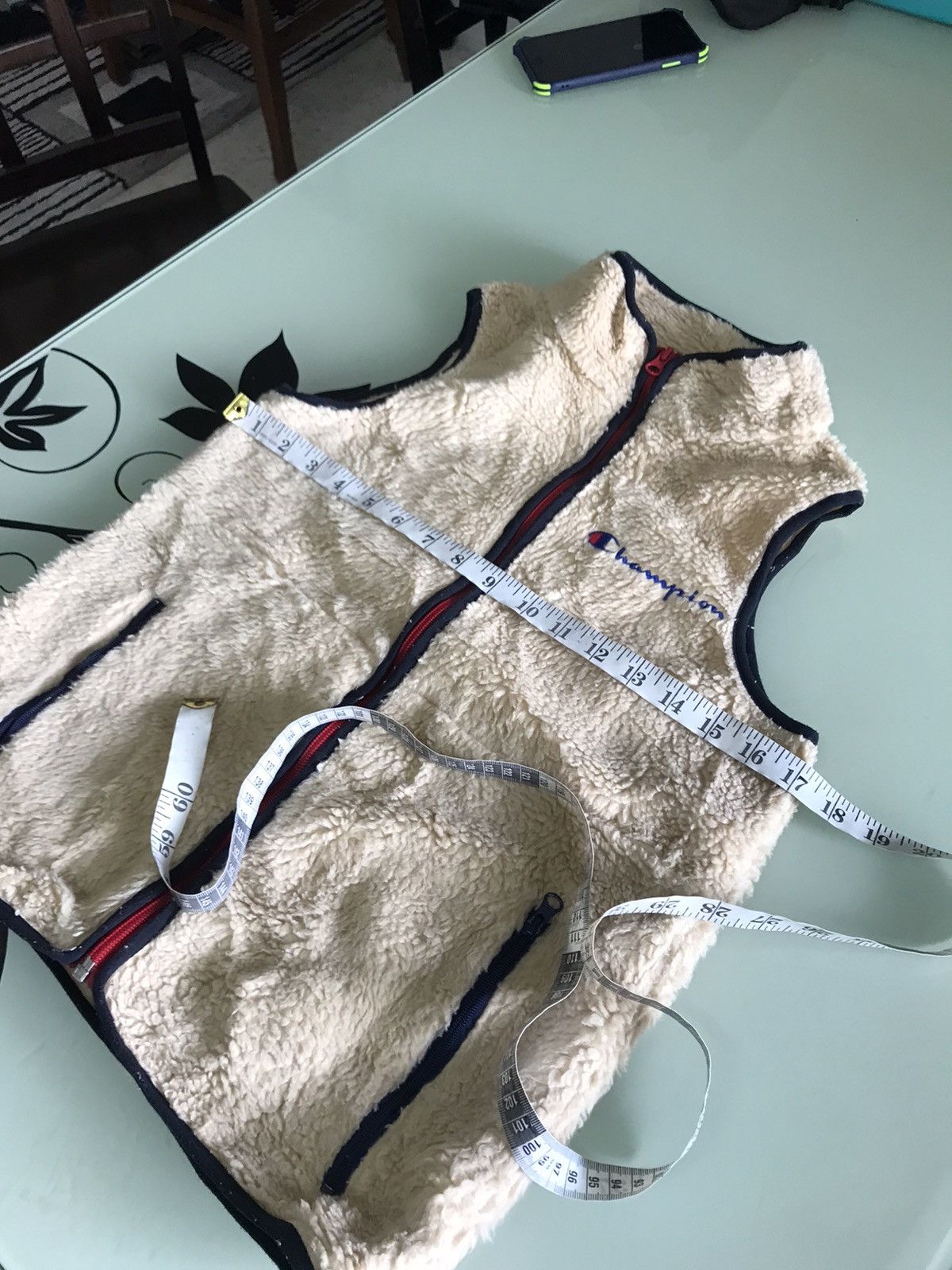Champion Vintage Champion Fleece Vest Jacket Size US XS / EU 42 / 0 - 16 Thumbnail