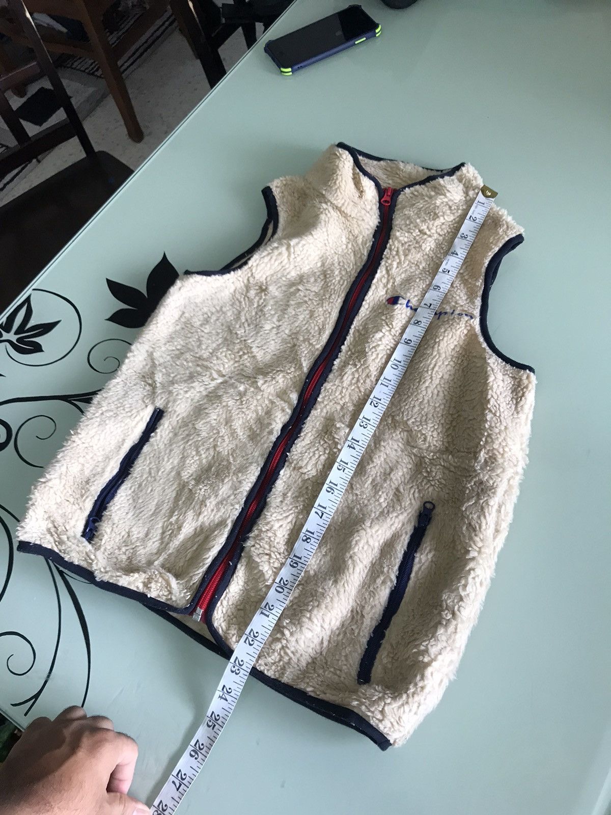 Champion Vintage Champion Fleece Vest Jacket Size US XS / EU 42 / 0 - 17 Thumbnail