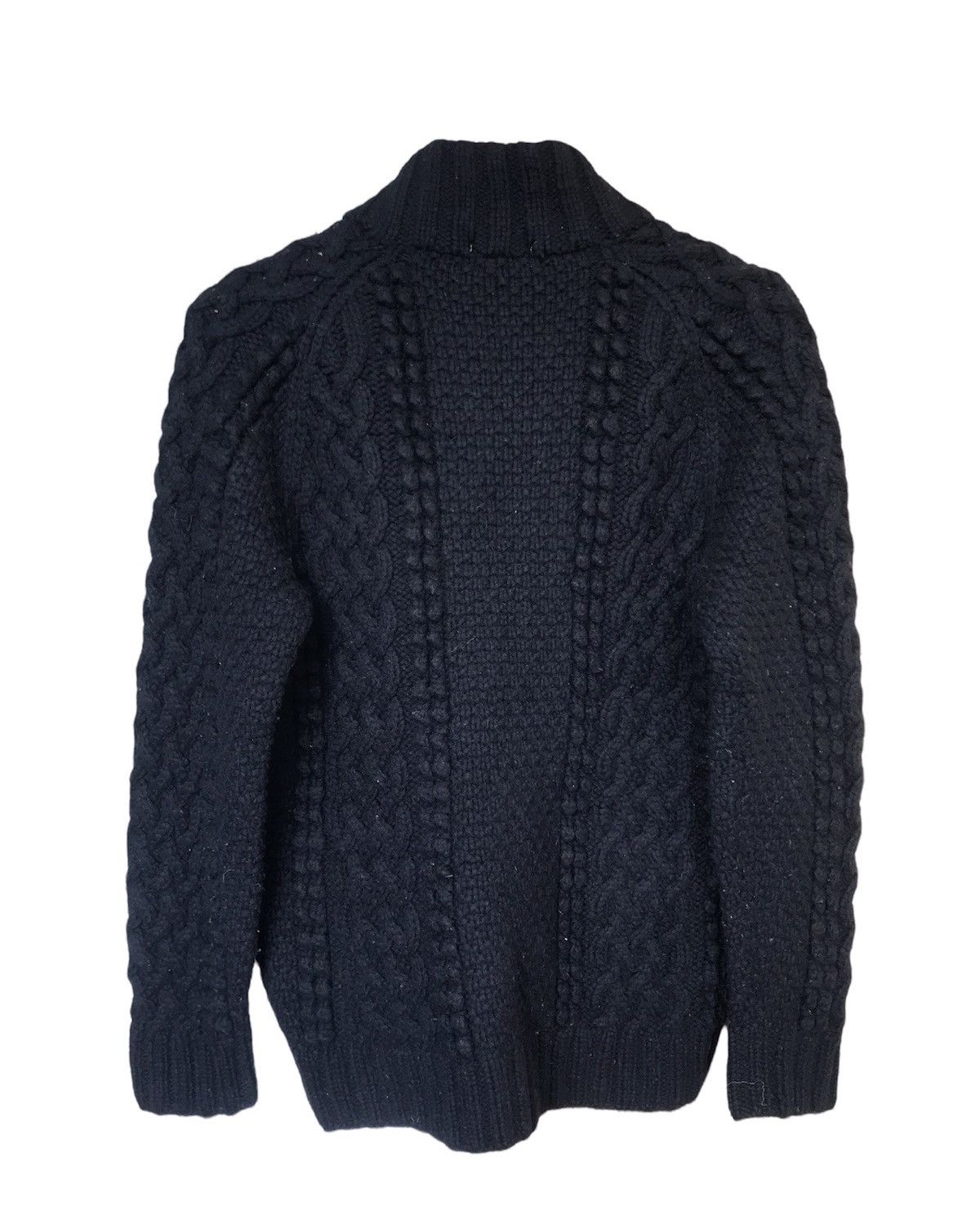 Japanese Brand Nice❗️Pippin Standard All Black Minimalist Knit Sweater Size US L / EU 52-54 / 3 - 2 Thumbnail