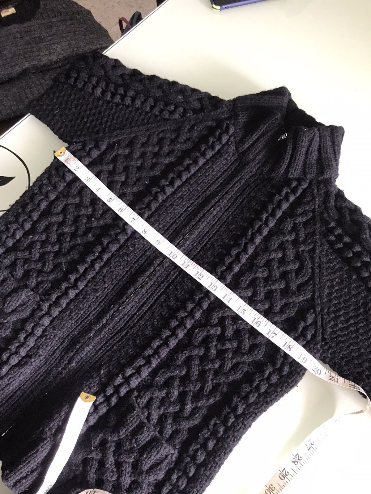 Japanese Brand Nice❗️Pippin Standard All Black Minimalist Knit Sweater Size US L / EU 52-54 / 3 - 20 Thumbnail