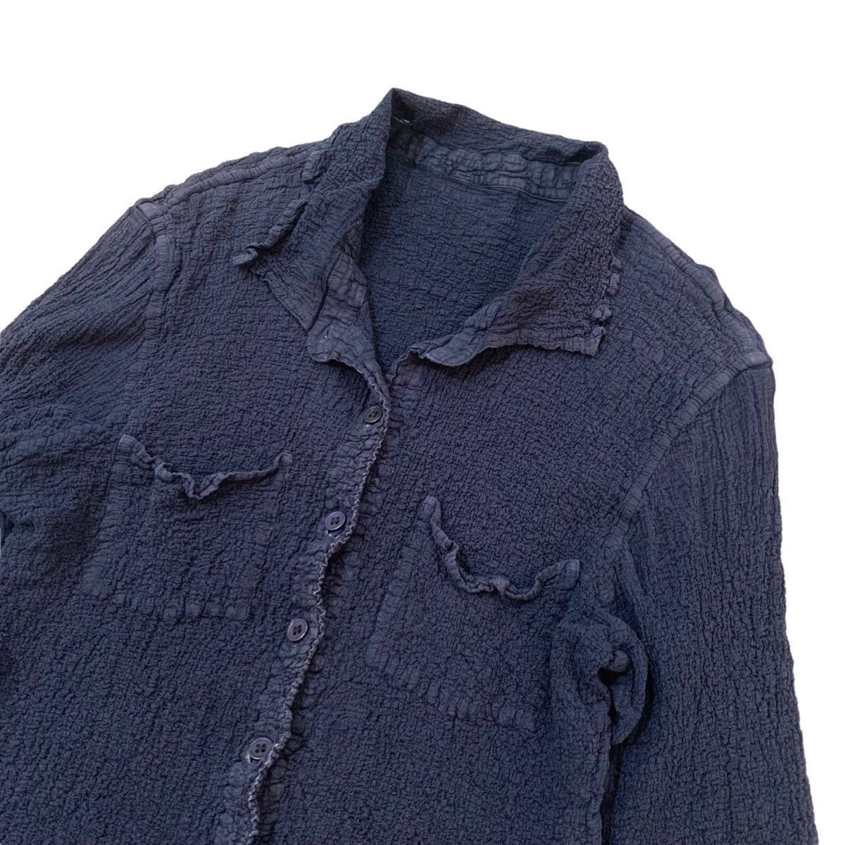Issey Miyake Vintage ME Issey Miyake Cauliflower Pleated Jacket Size XS / US 0-2 / IT 36-38 - 6 Thumbnail
