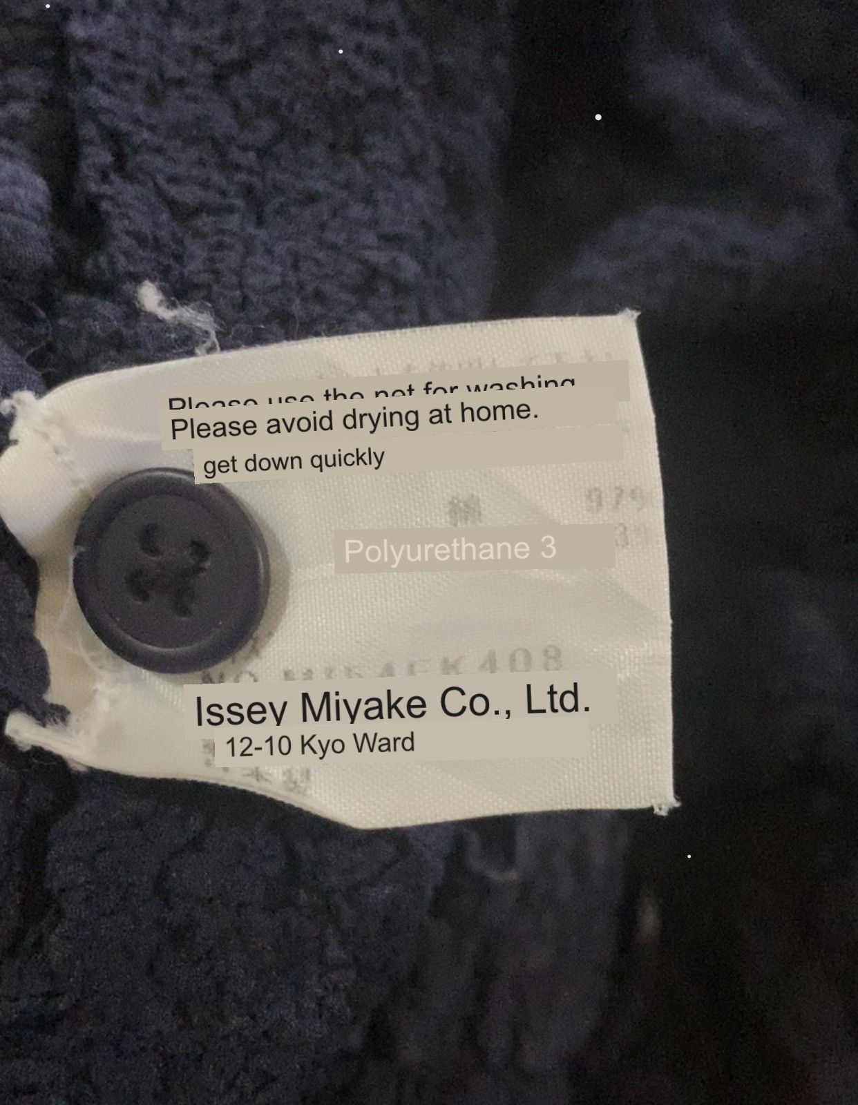 Issey Miyake Vintage ME Issey Miyake Cauliflower Pleated Jacket Size XS / US 0-2 / IT 36-38 - 12 Thumbnail