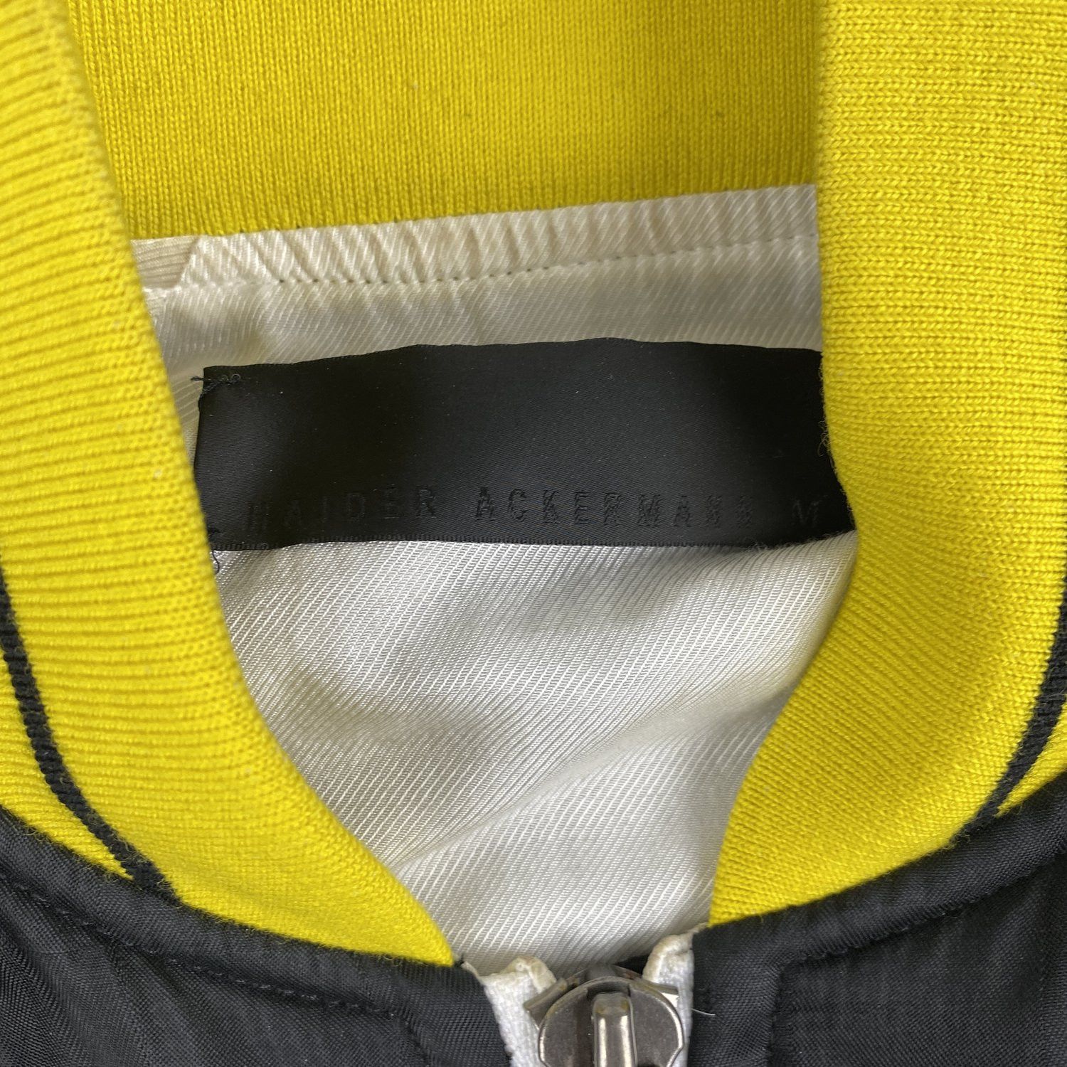 Haider Ackermann Haider Ackermann SS17 Black Yellow Trim Bomber Size US M / EU 48-50 / 2 - 4 Thumbnail