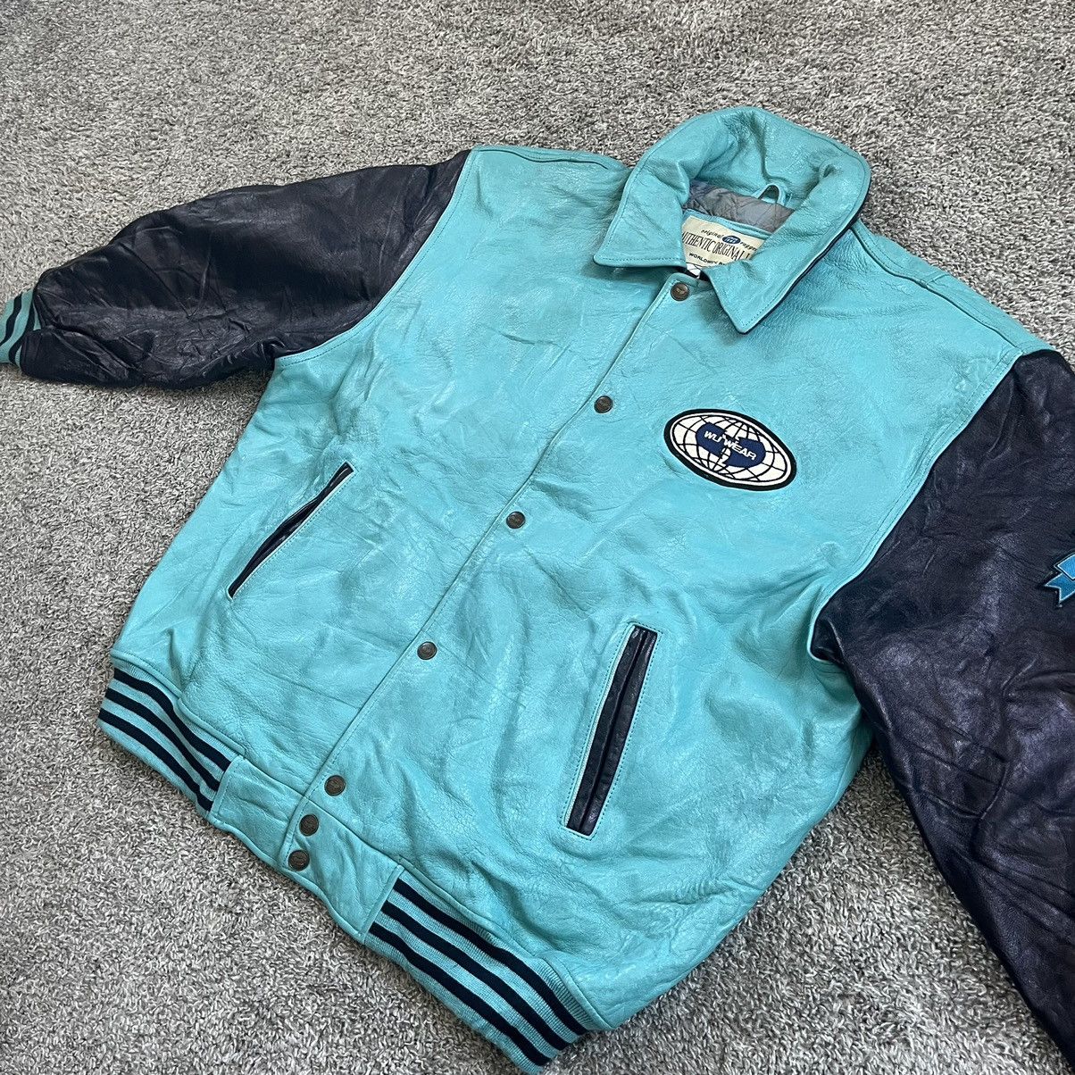 Wu-Tang Clan Wu-Wear Jacket Size 2XL Wu-Tang Leather Rare Vintage Rza Size US XXL / EU 58 / 5 - 14 Thumbnail