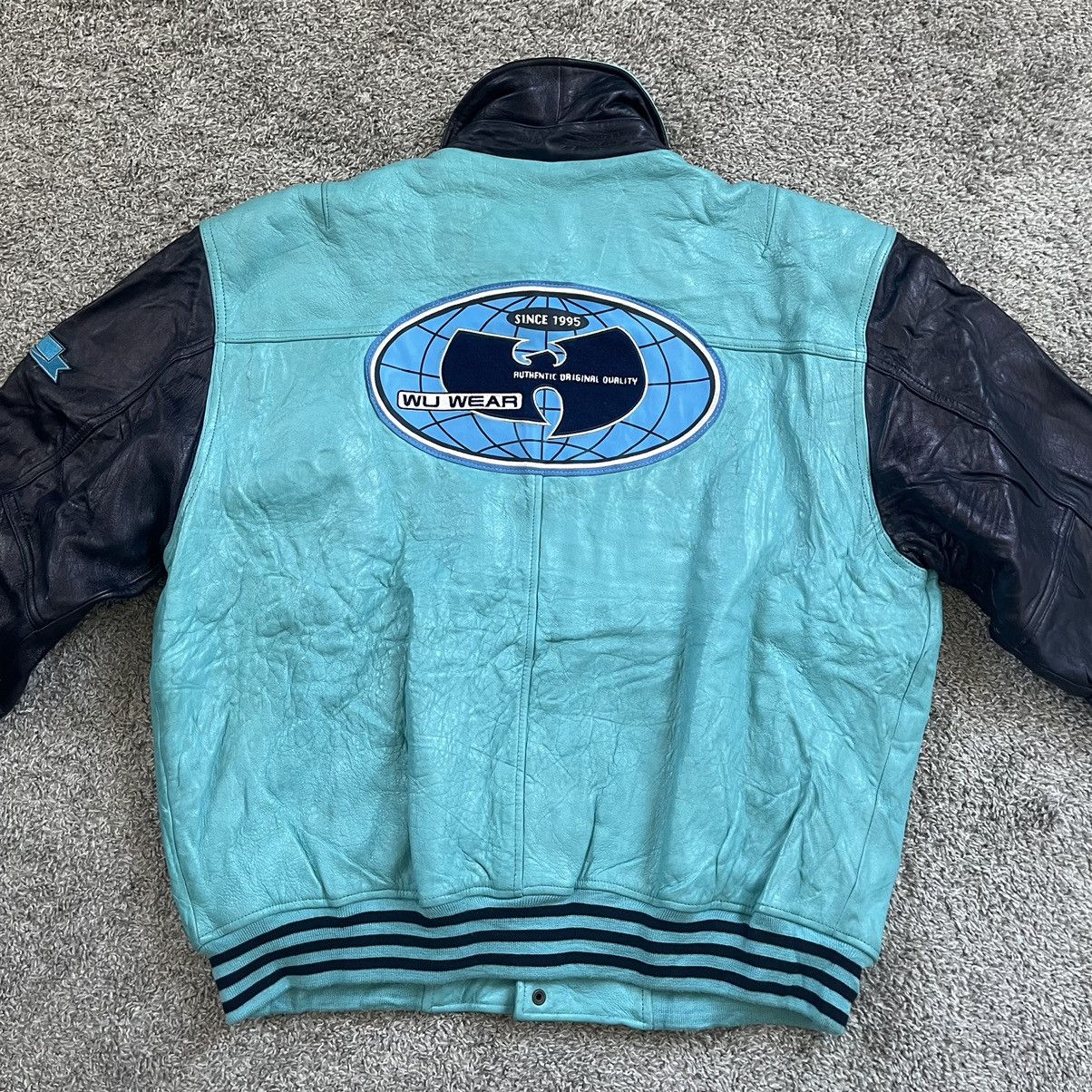 Wu-Tang Clan Wu-Wear Jacket Size 2XL Wu-Tang Leather Rare Vintage Rza Size US XXL / EU 58 / 5 - 10 Thumbnail