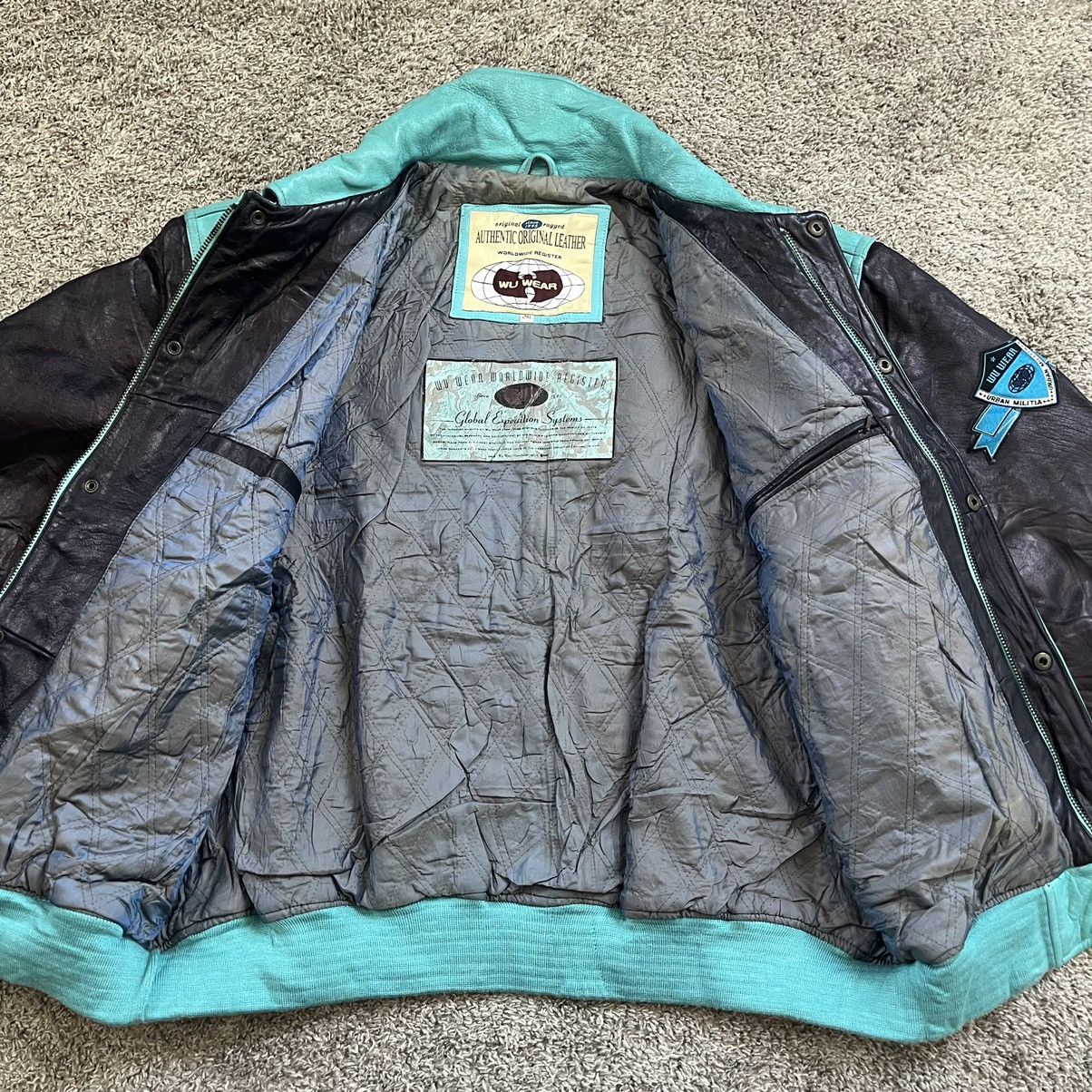 Wu-Tang Clan Wu-Wear Jacket Size 2XL Wu-Tang Leather Rare Vintage Rza Size US XXL / EU 58 / 5 - 7 Thumbnail