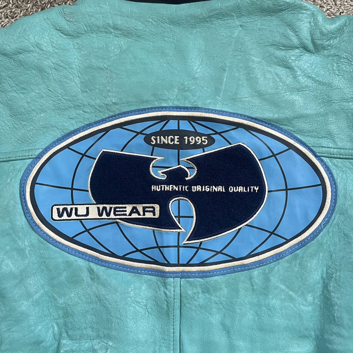 Wu-Tang Clan Wu-Wear Jacket Size 2XL Wu-Tang Leather Rare Vintage Rza Size US XXL / EU 58 / 5 - 11 Thumbnail