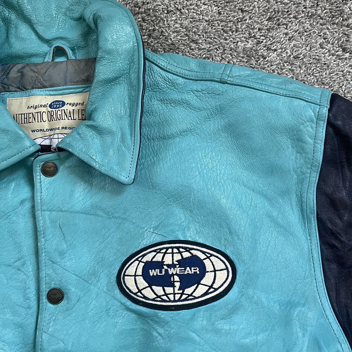 Wu-Tang Clan Wu-Wear Jacket Size 2XL Wu-Tang Leather Rare Vintage Rza Size US XXL / EU 58 / 5 - 5 Thumbnail