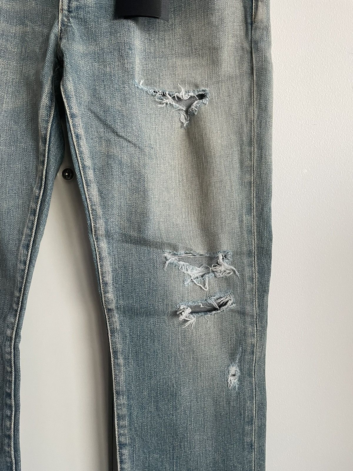 Hedi Slimane × Saint Laurent Paris × Yves Saint Laurent Sold Out Brand NEW Rare HEDI D02 SK-LW Trash Crash Denim Size US 30 / EU 46 - 19 Thumbnail