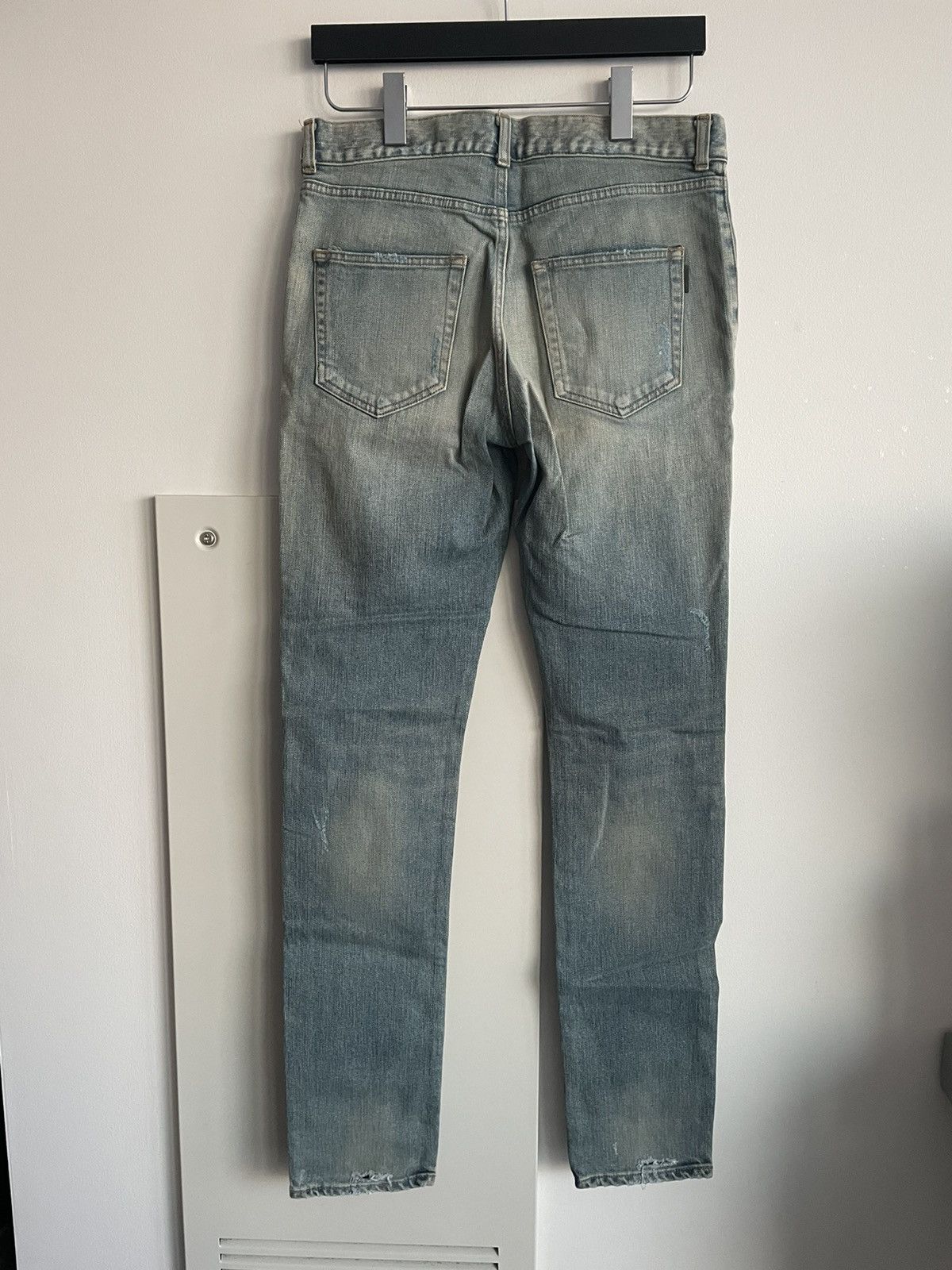 Hedi Slimane × Saint Laurent Paris × Yves Saint Laurent Sold Out Brand NEW Rare HEDI D02 SK-LW Trash Crash Denim Size US 30 / EU 46 - 3 Thumbnail