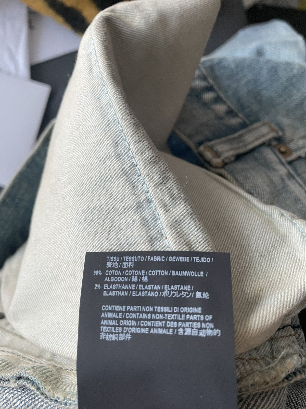 Hedi Slimane × Saint Laurent Paris × Yves Saint Laurent Sold Out Brand NEW Rare HEDI D02 SK-LW Trash Crash Denim Size US 30 / EU 46 - 10 Thumbnail