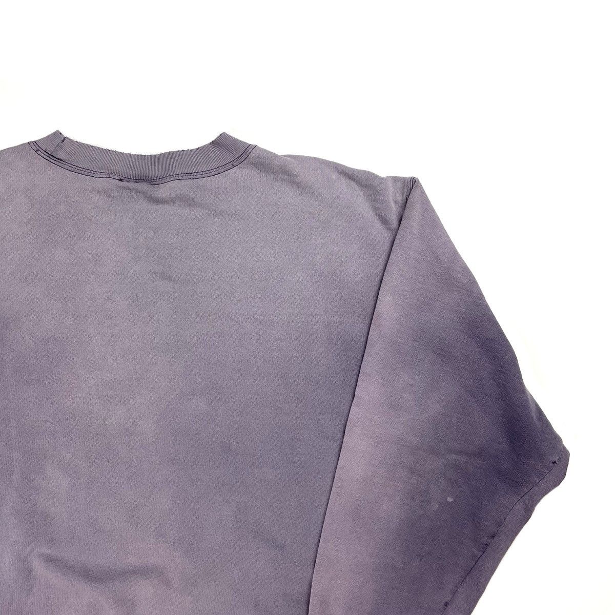 Vintage VINTAGE THRASHED FADED PURPLE SWEATSHIRT Size US XL / EU 56 / 4 - 12 Thumbnail
