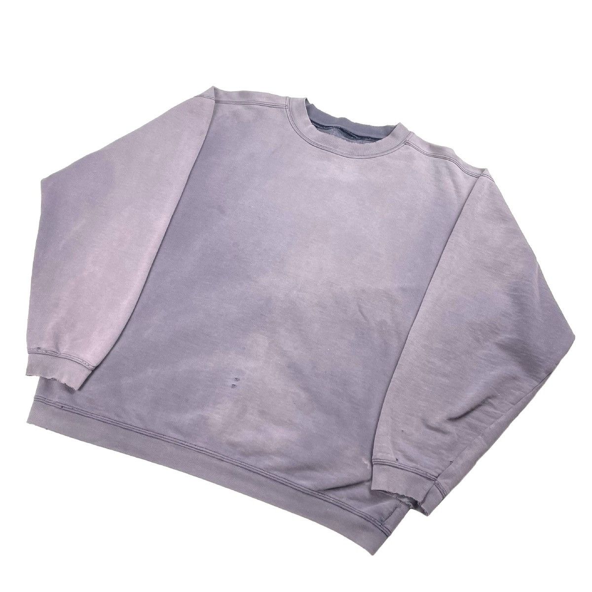 Vintage VINTAGE THRASHED FADED PURPLE SWEATSHIRT Size US XL / EU 56 / 4 - 7 Thumbnail