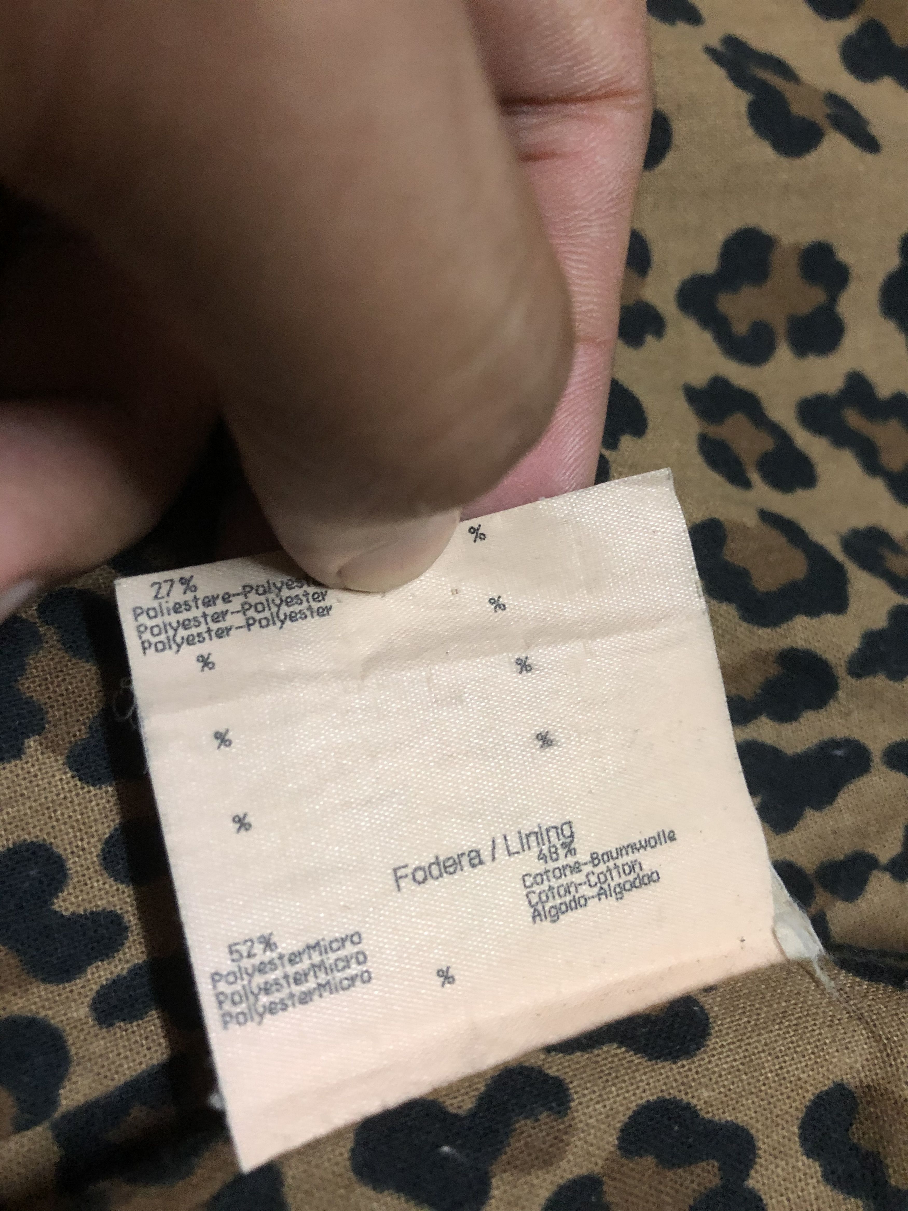 Fendi Authentic FENDI MONOGRAM LEOPARD STYLE Trench Coat Size US M / EU 48-50 / 2 - 8 Thumbnail