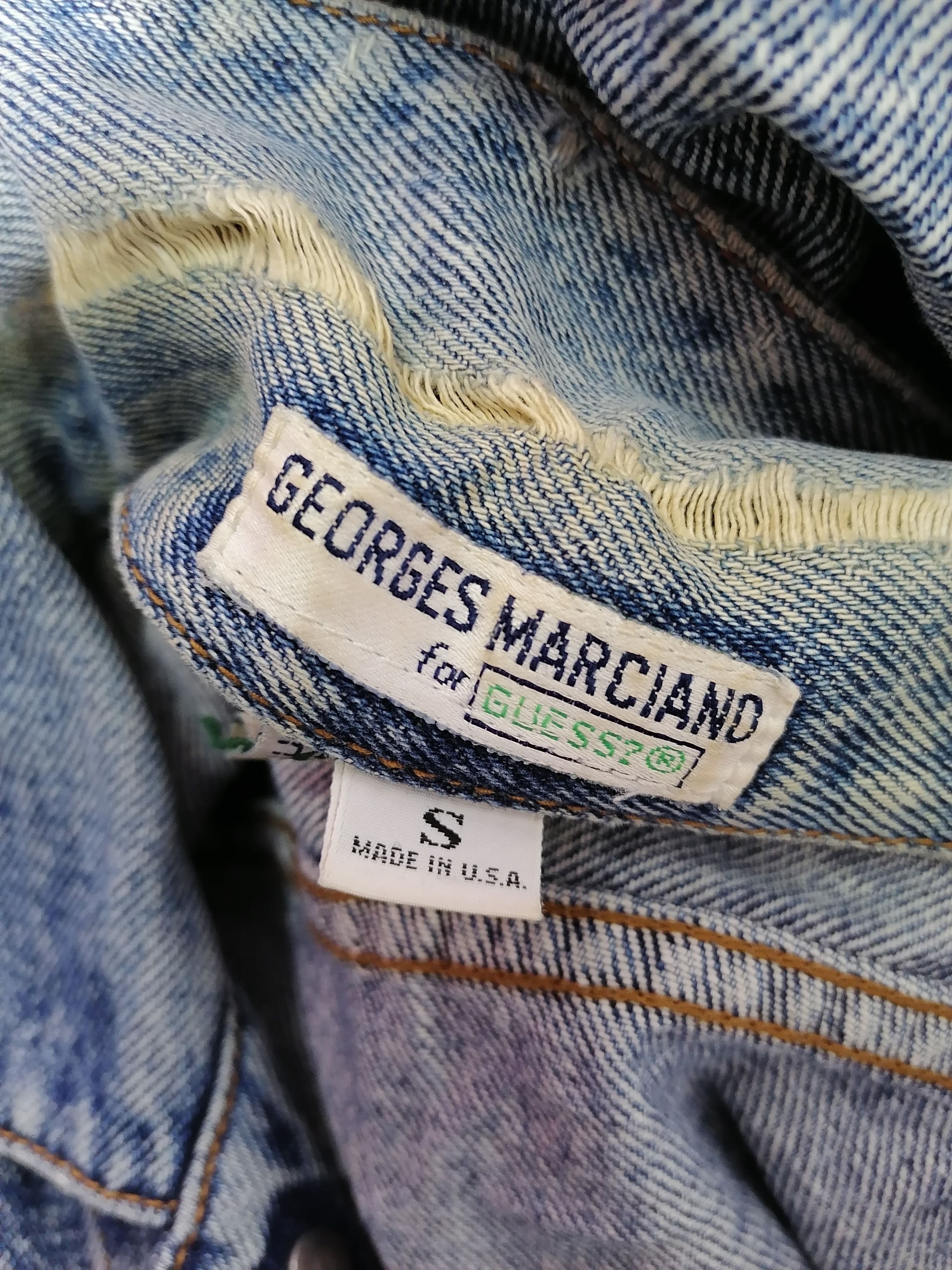 Georges Marciano × Guess × Vintage Vintage Georges Marciano Guess Denim Jacket Size US M / EU 48-50 / 2 - 5 Thumbnail