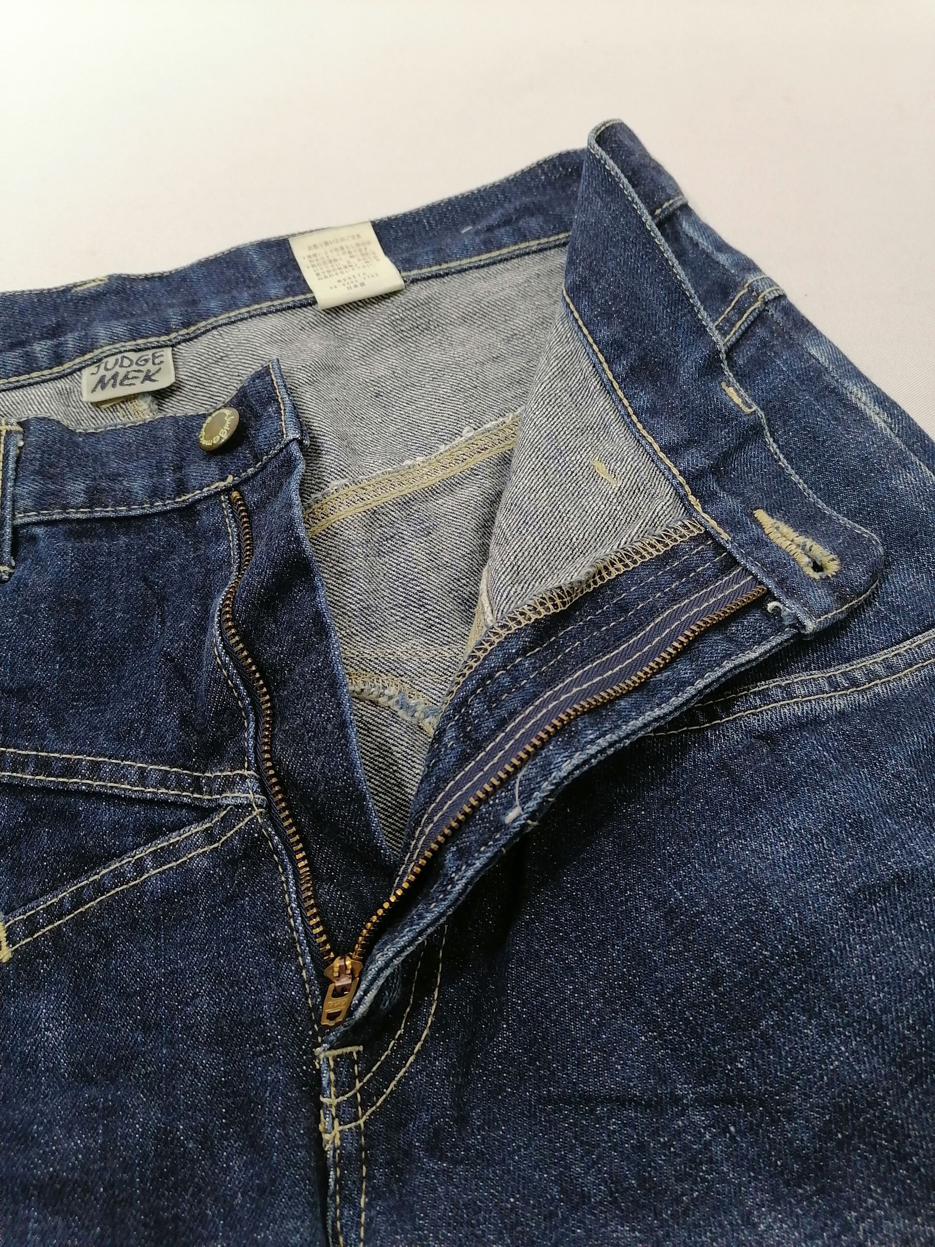 Japanese Brand Judge Mek Denim Jeans Size US 32 / EU 48 - 4 Thumbnail
