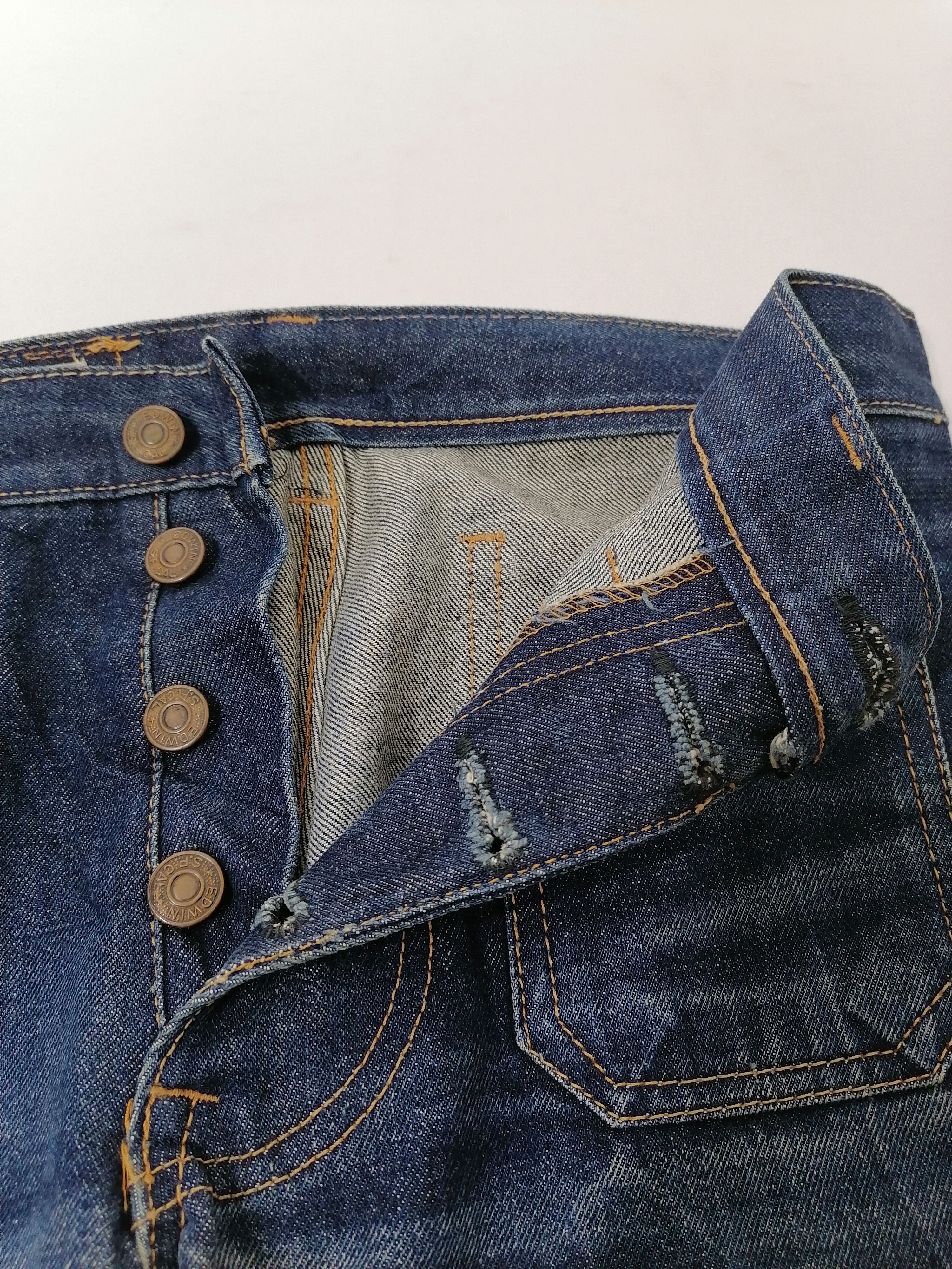 Edwin Edwin Bush Pant Denim Jeans Size US 29 - 3 Thumbnail