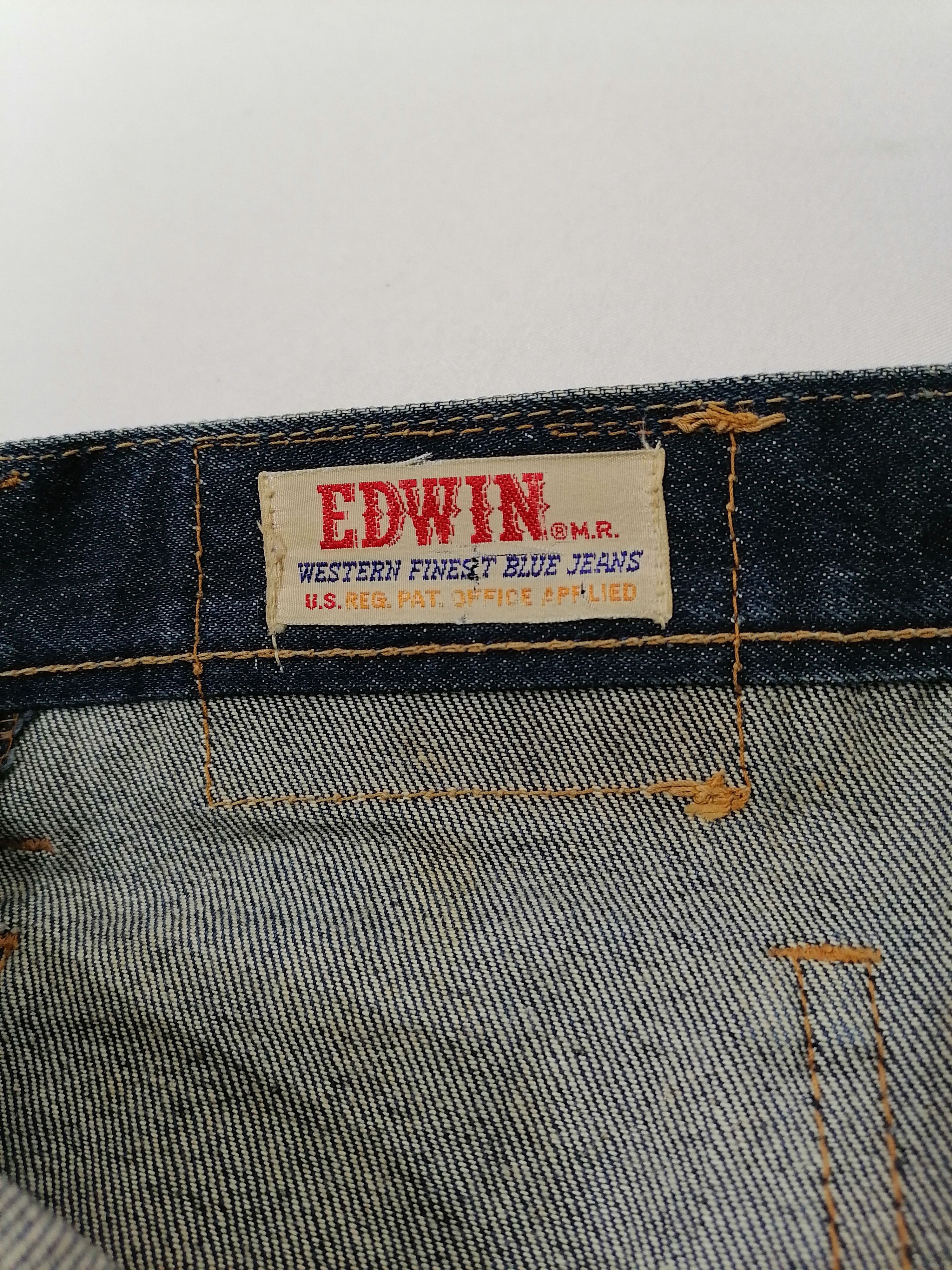 Edwin Edwin Bush Pant Denim Jeans Size US 29 - 4 Thumbnail